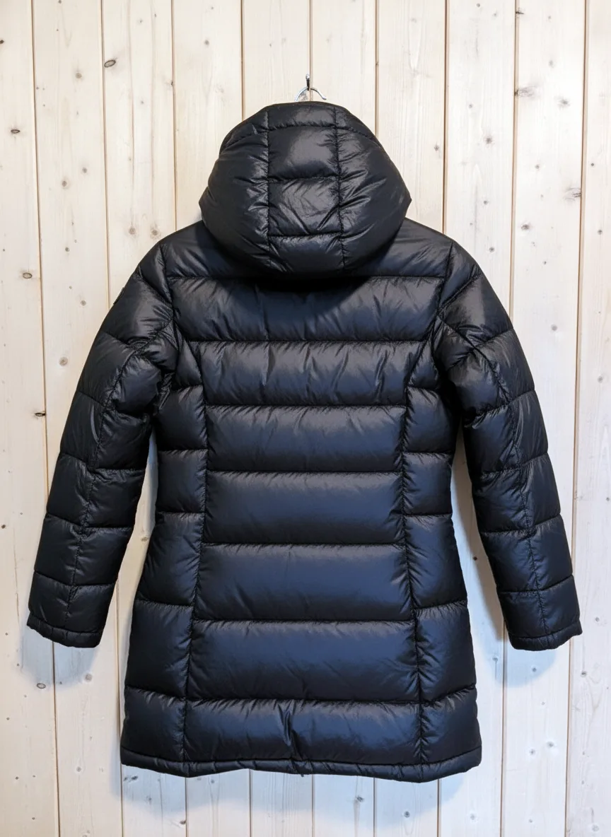 ANDREW MARC Women Blck Packable Duck Down Puffer Winter Jacket S image indicator(6)