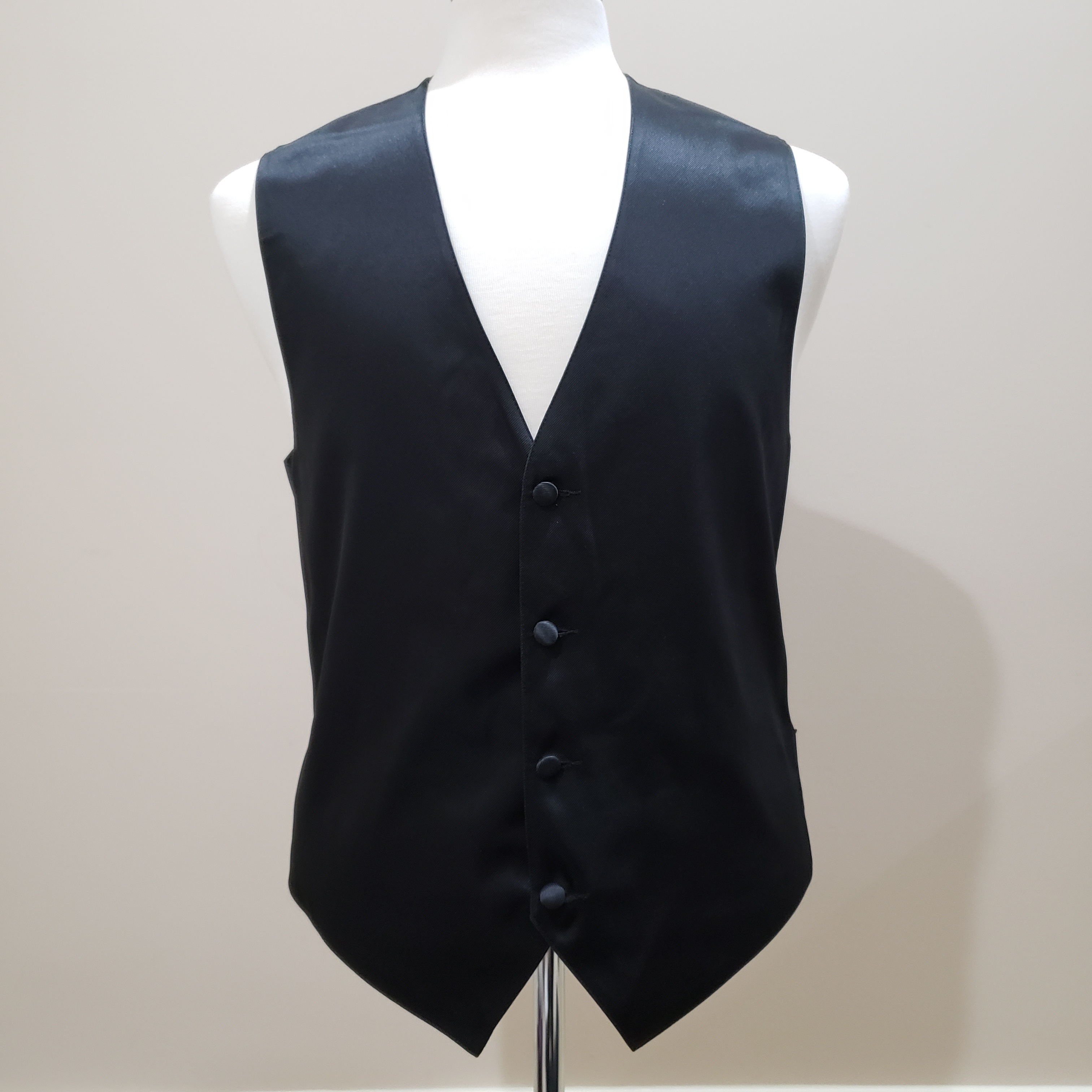 Men’s Black Vests or Waistcoats Small - photo 3