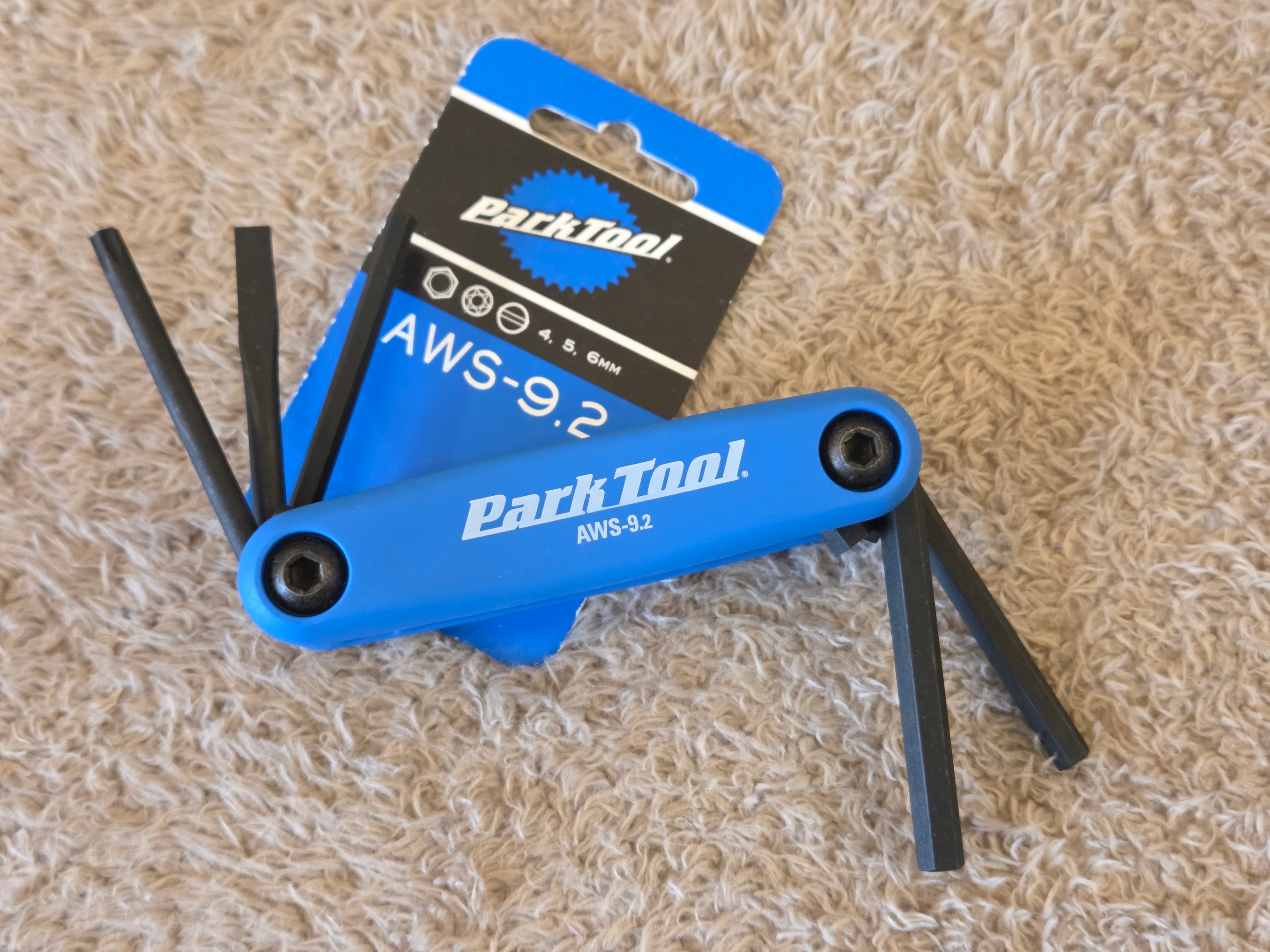 Park Tool AWS-9.2 Hex/T25/Flat Folding Set – like new - photo 5