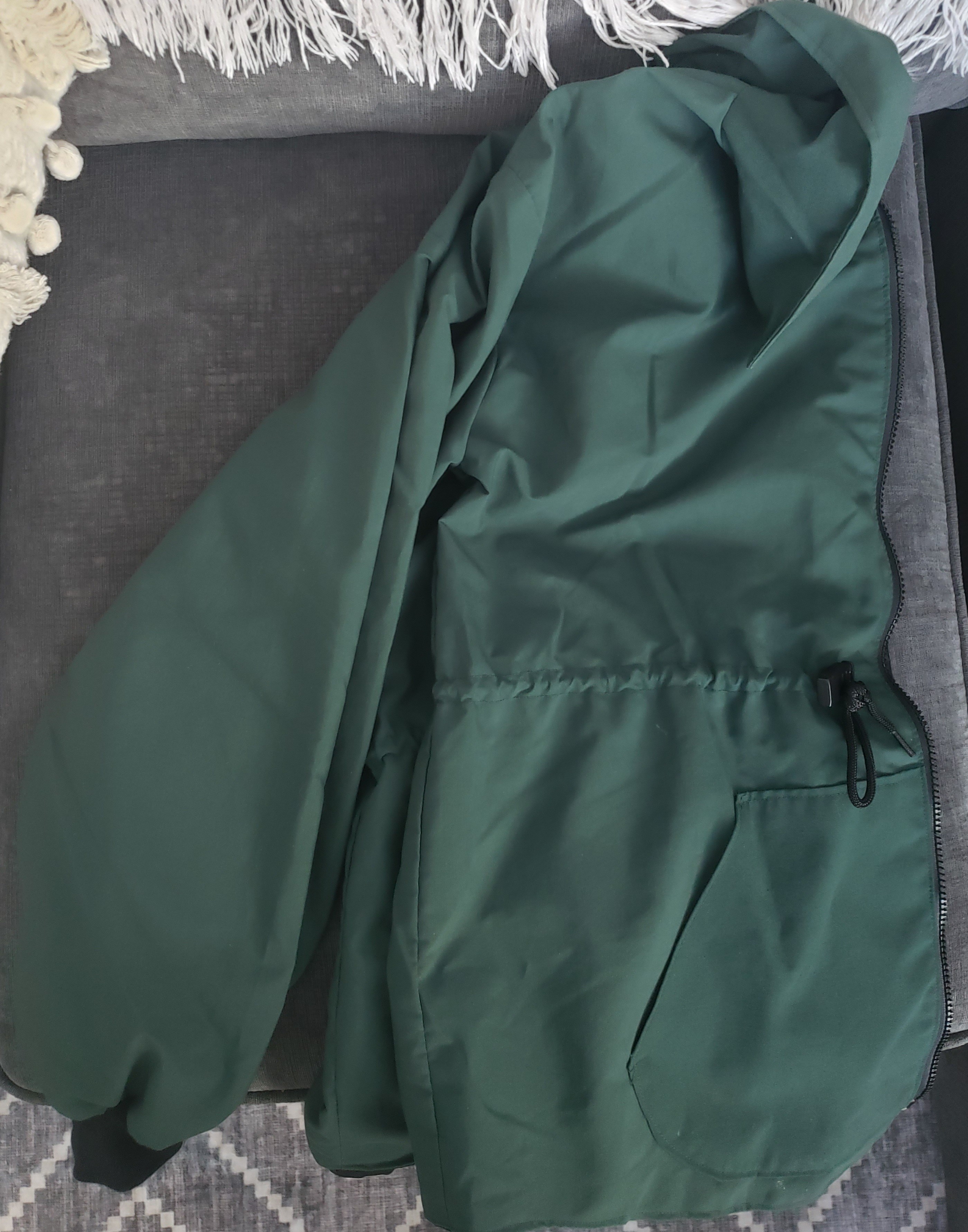 Kids Green Rain Jacket - photo 2