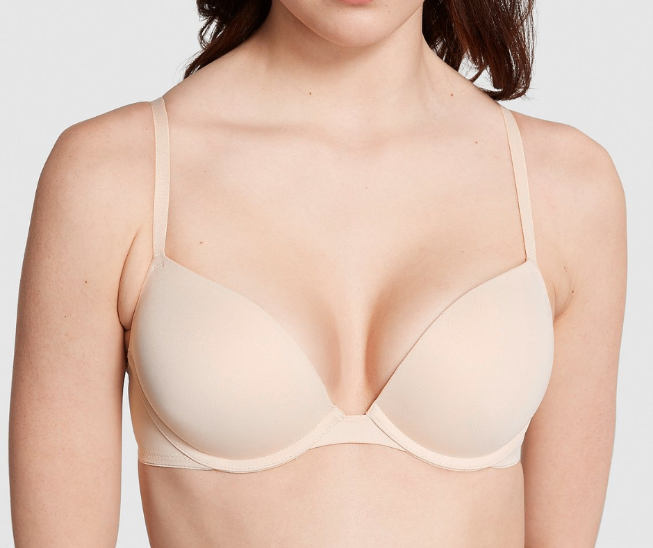 34B Pink Victoria's Secret Wear Everywhere Super Push-Up Bra