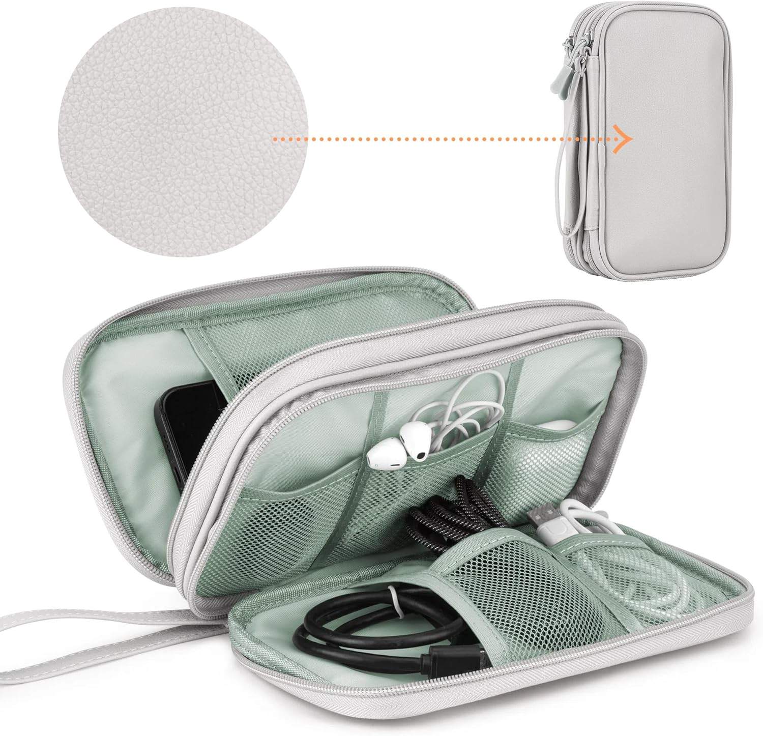 wire/electronics organizer