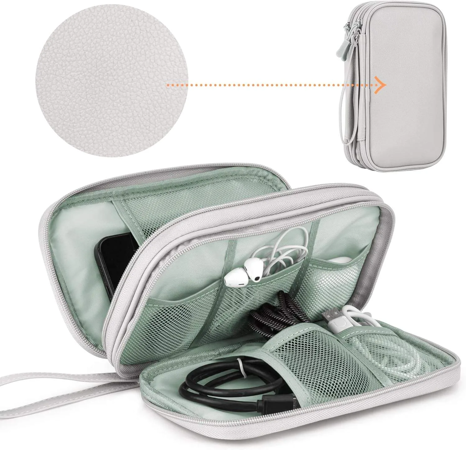 wire/electronics organizer