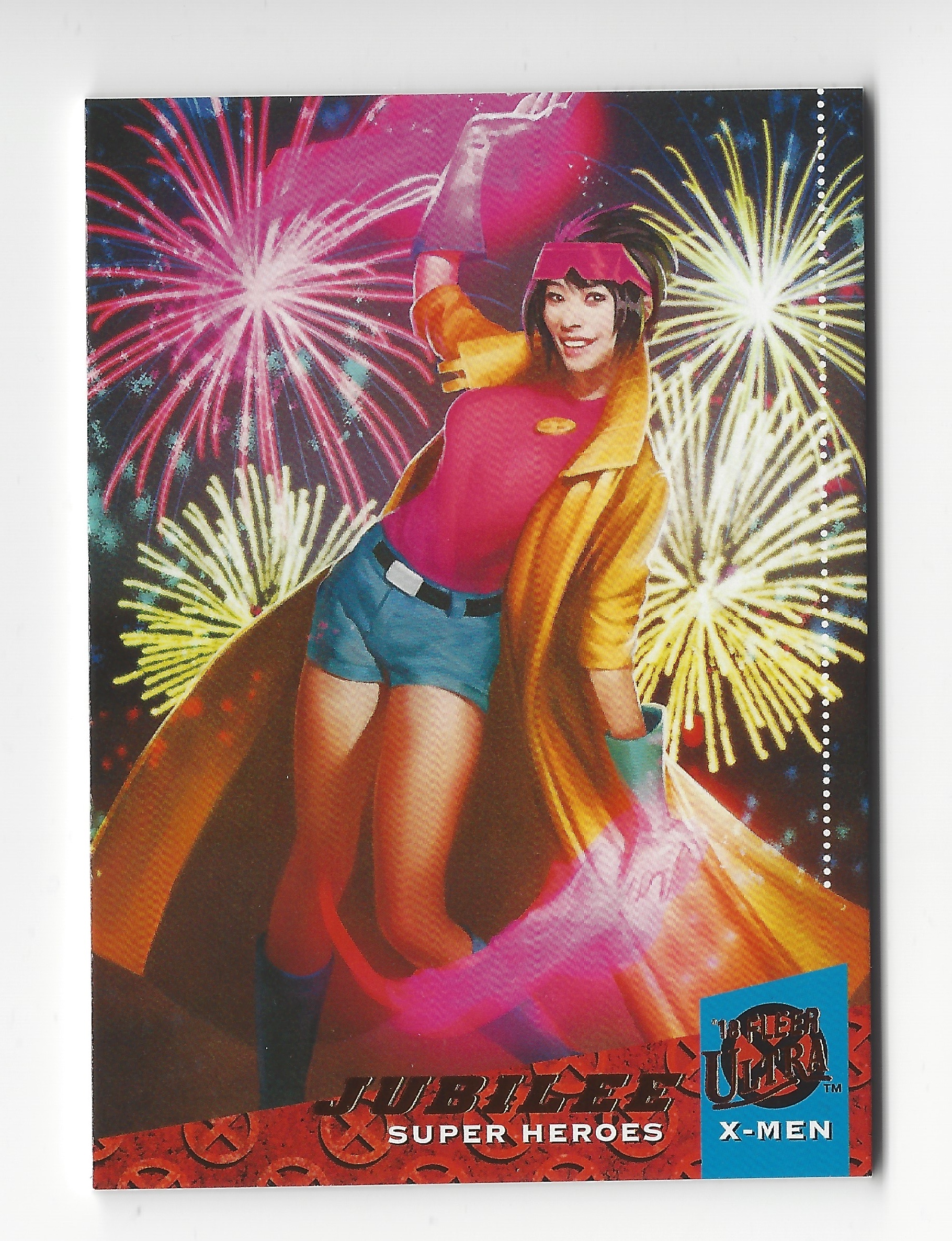 2018 Fleer Ultra X-Men Trading Card Heroes #33 Jubilee