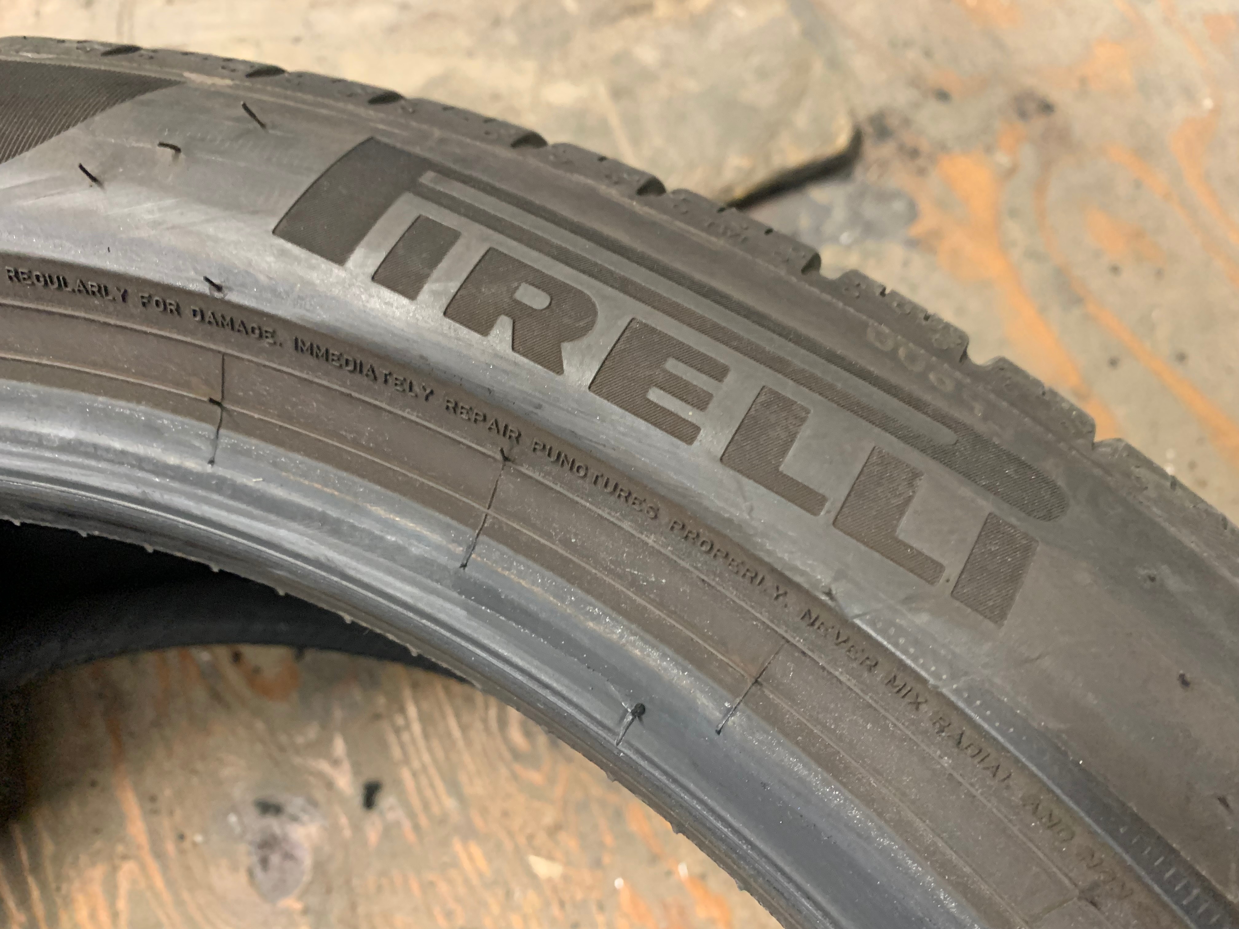 1 X single 255/40/19 M+S 100H Pirelli Pzero A/S with 75% tread - photo 5