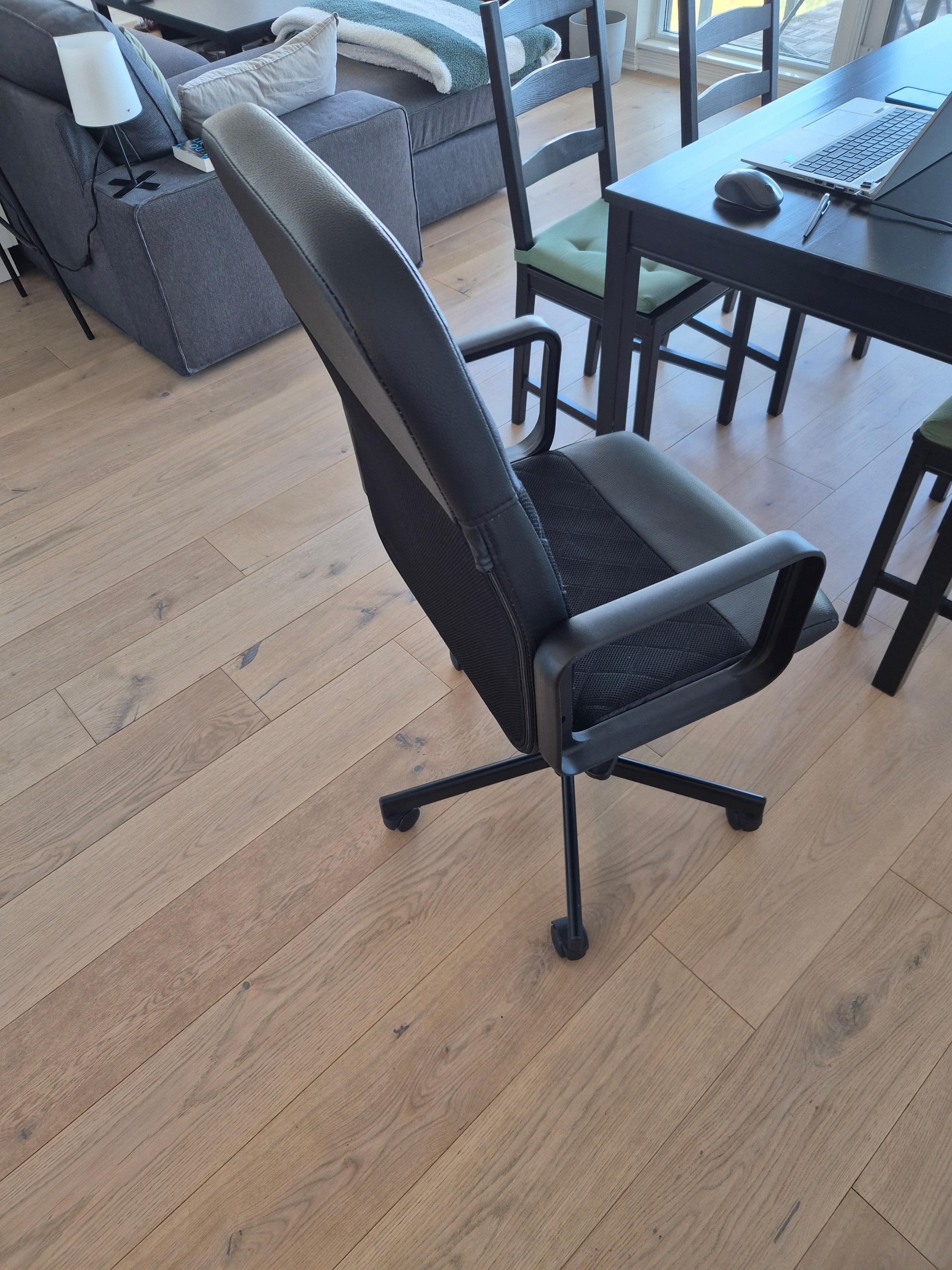 IKEA RENBERGET Swivel chair, Bomstad black - photo 2
