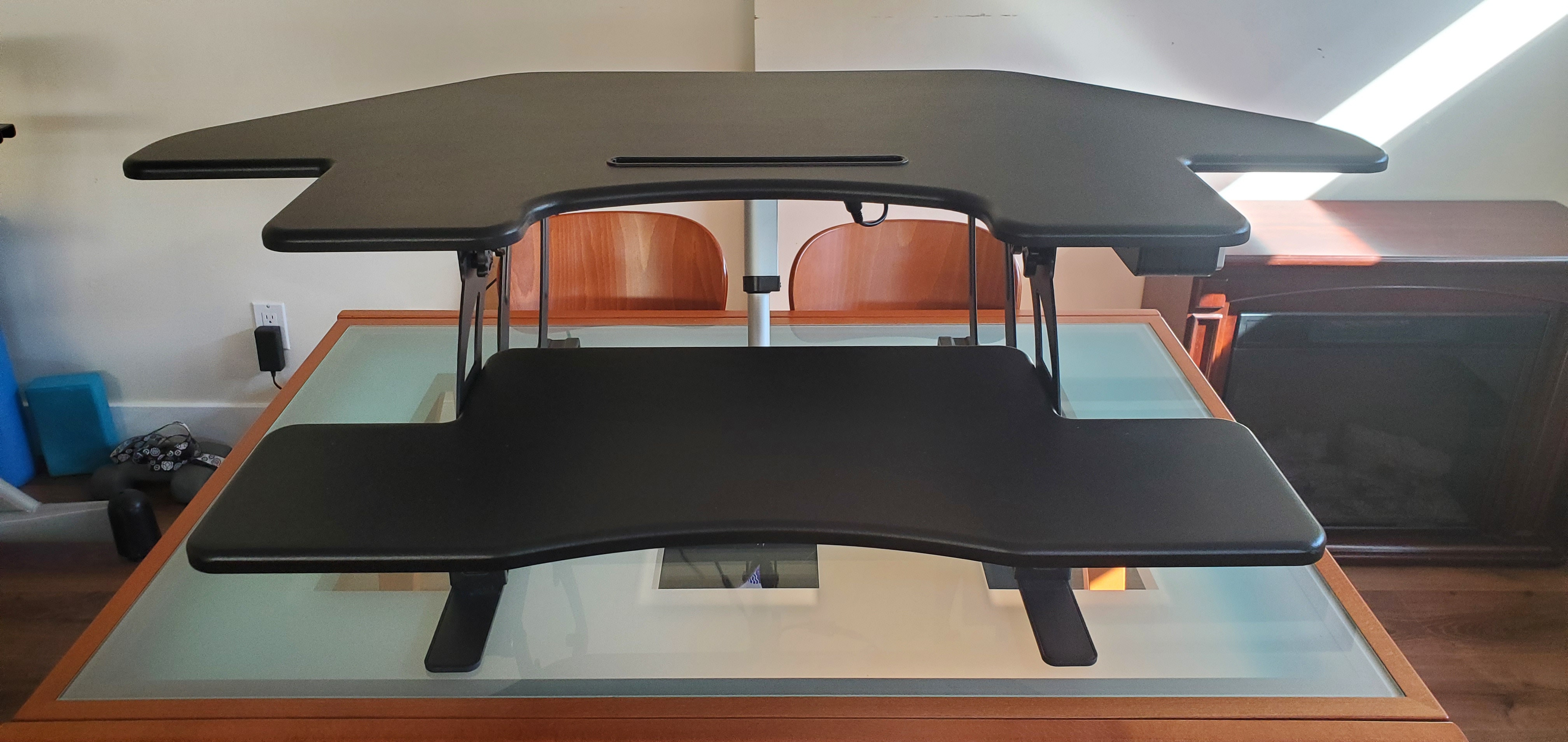 VIVO Black Standing Desk Converter - photo 2