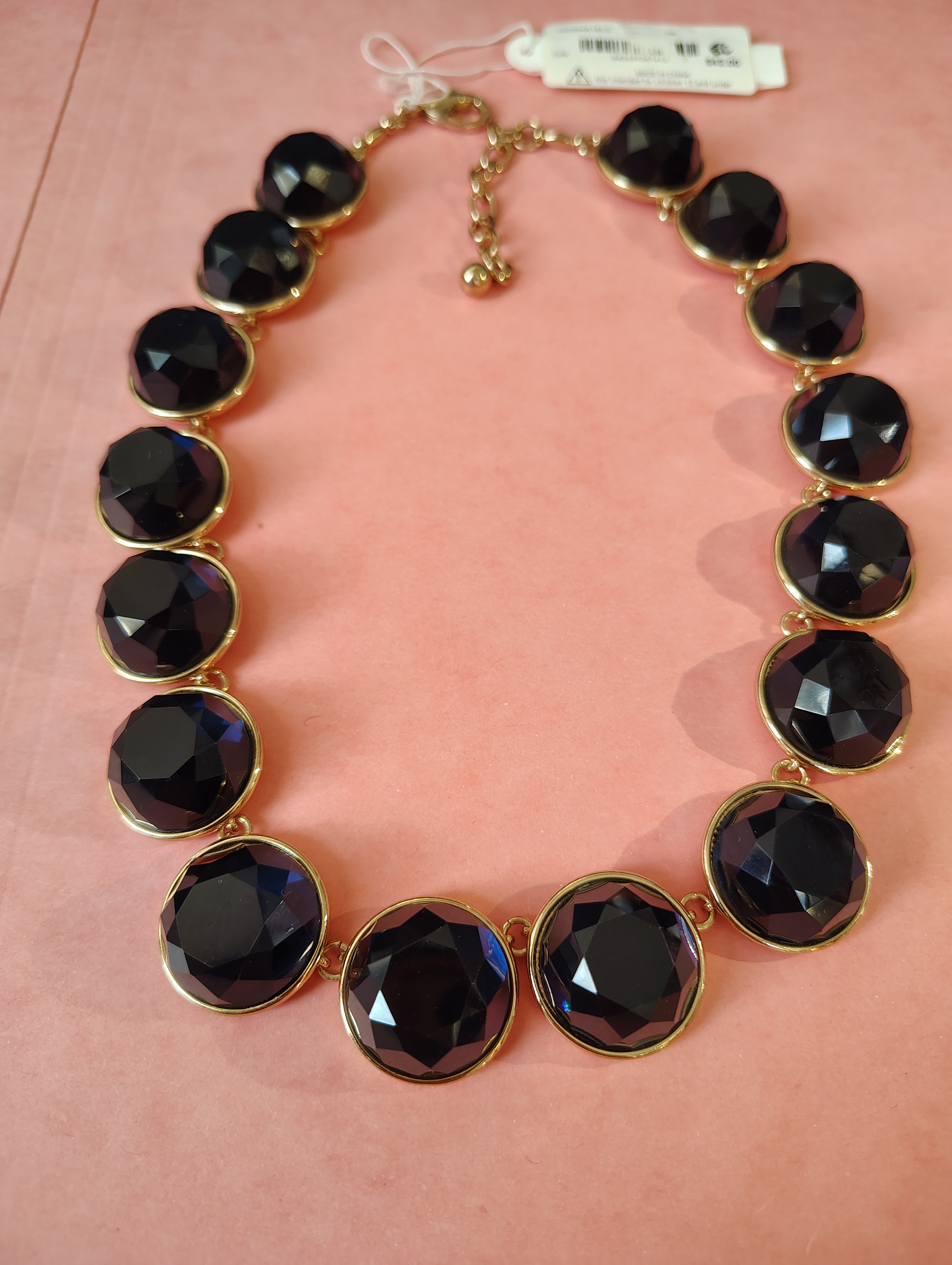 NEW NECKLACE- Aqua (Macy's US price tag, Sale)