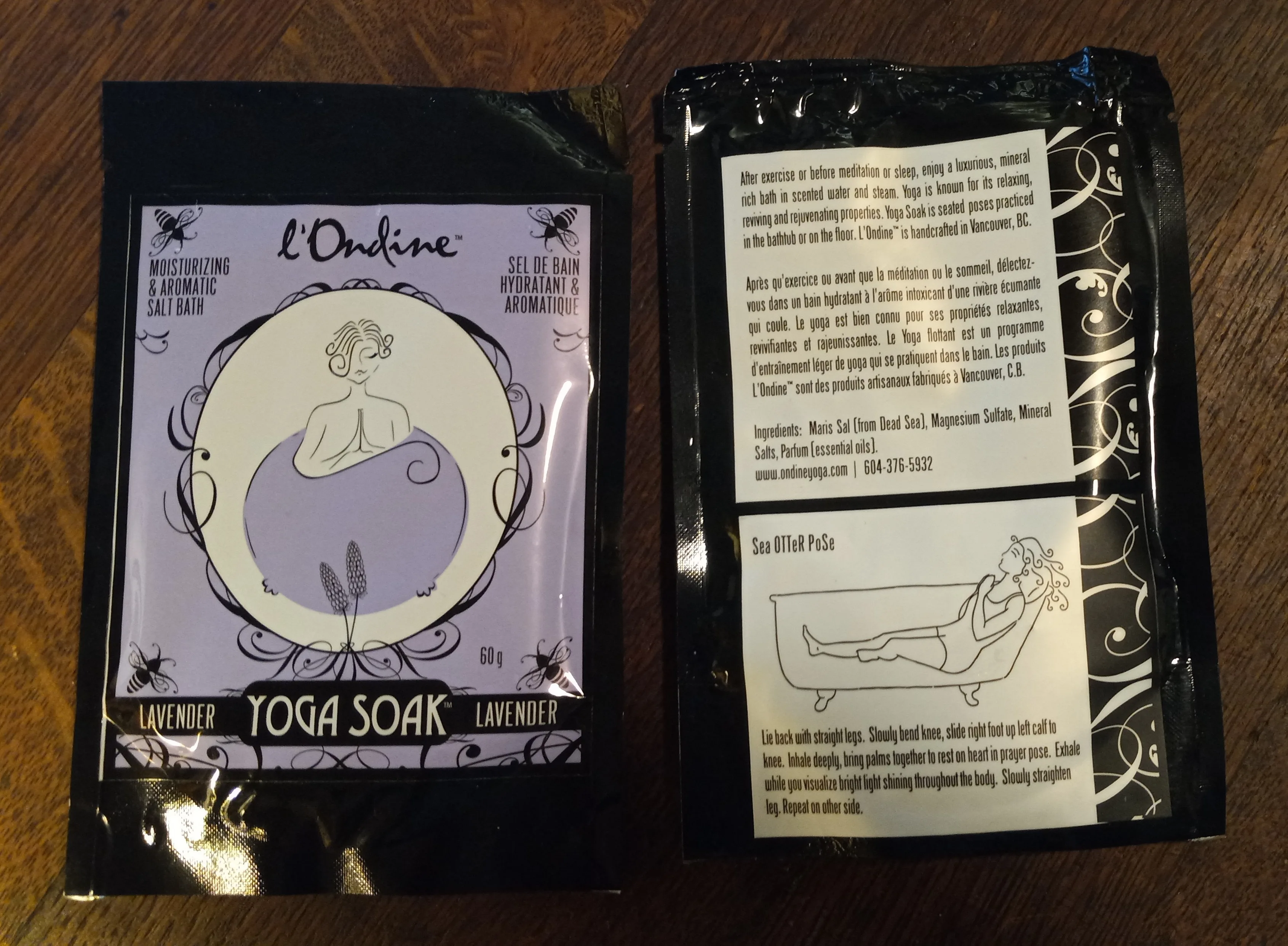 Yoga Soak (cheap stocking stuffers)