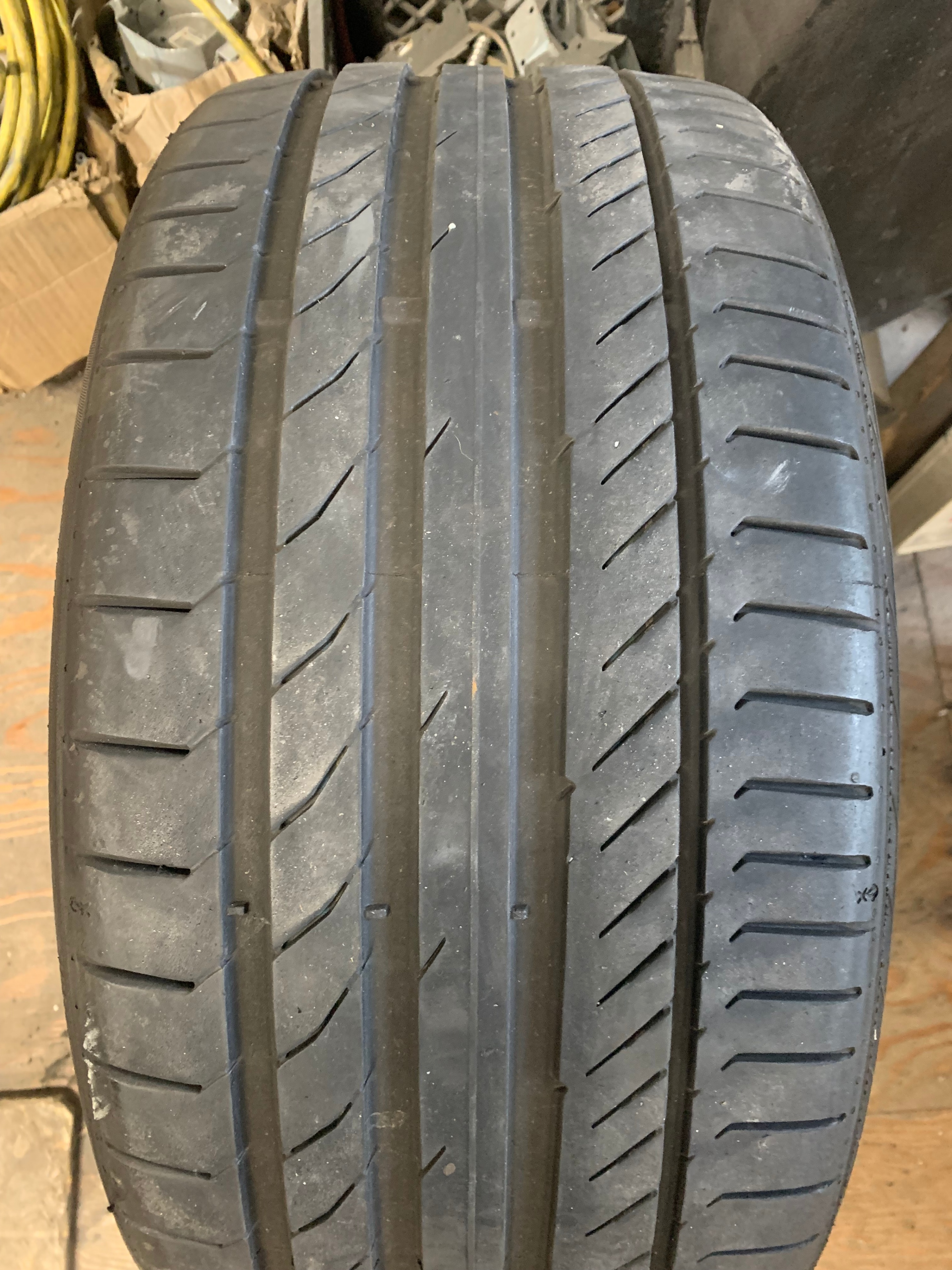 1 X single 265/30/20 Continental Sport Contact 5P AO with 65%