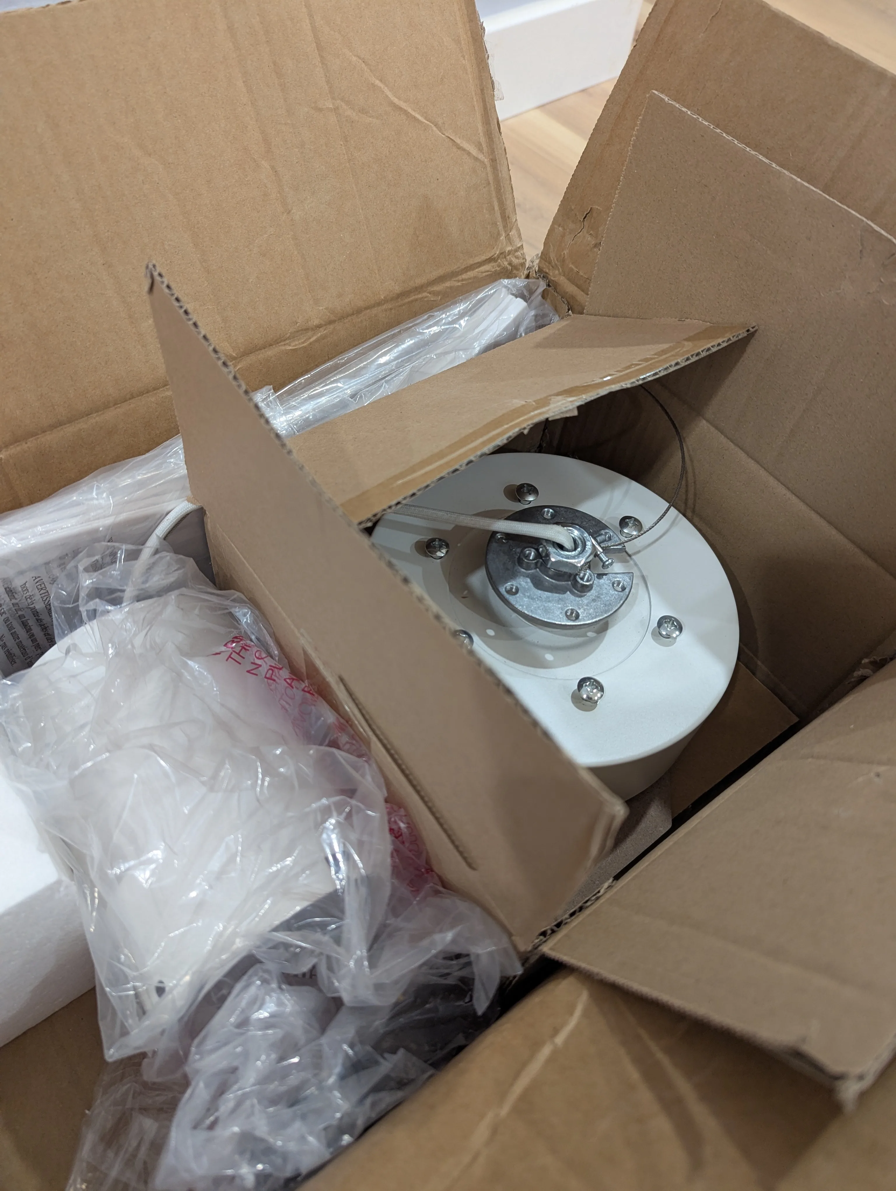 Ceiling Fan - Flush Mount White 52" image indicator(10)