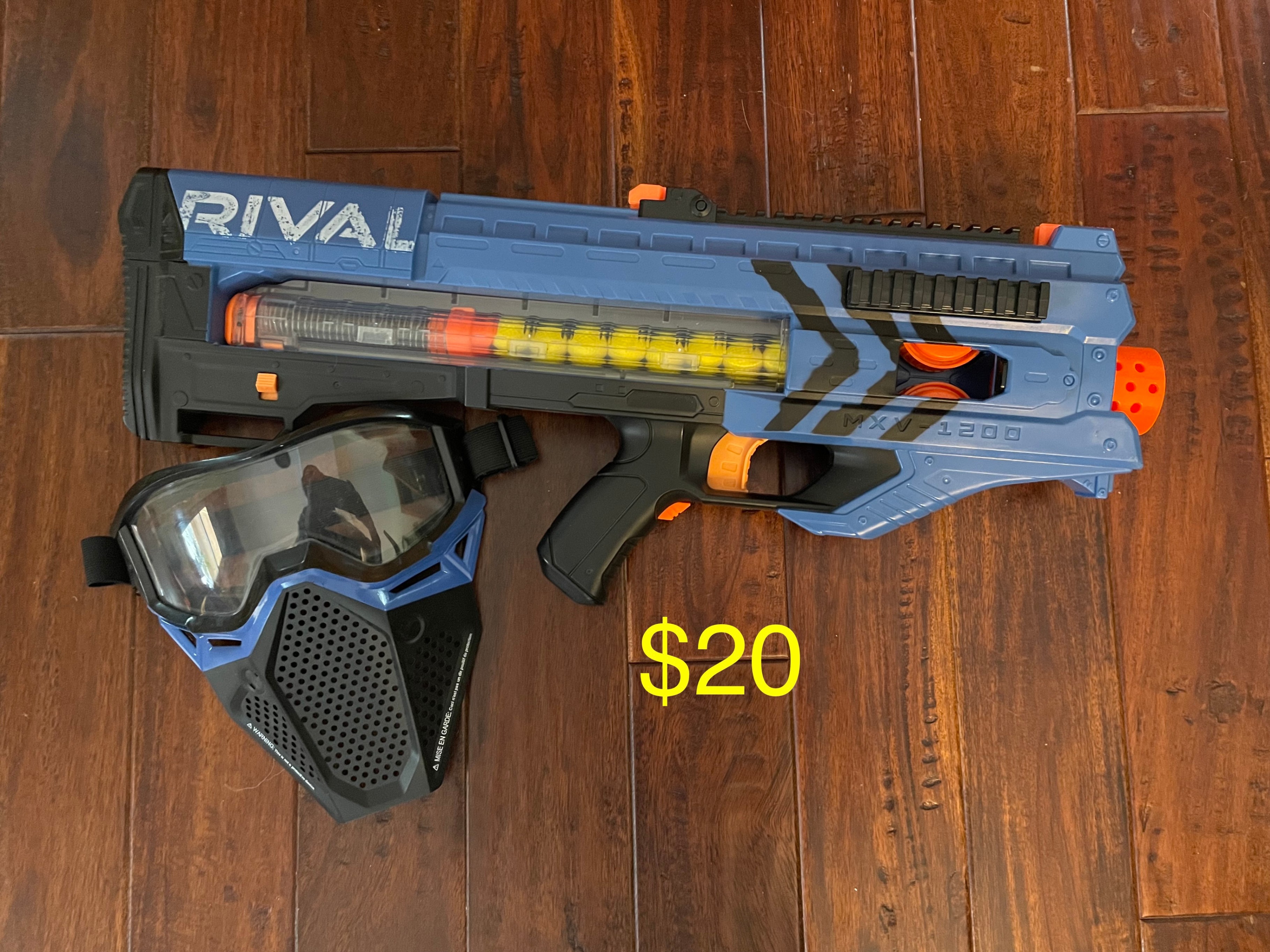 Nerf Rival with Mask