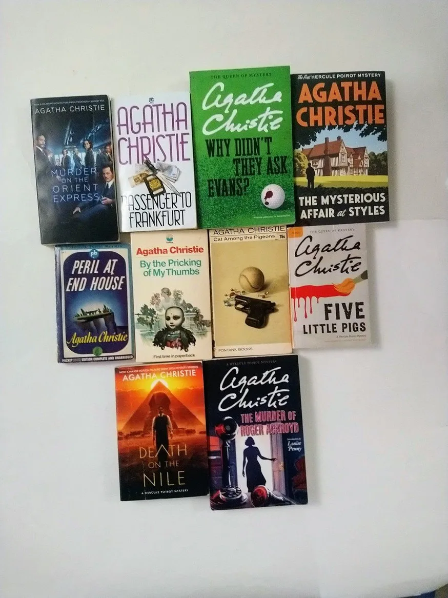 Agatha Christie books!!
