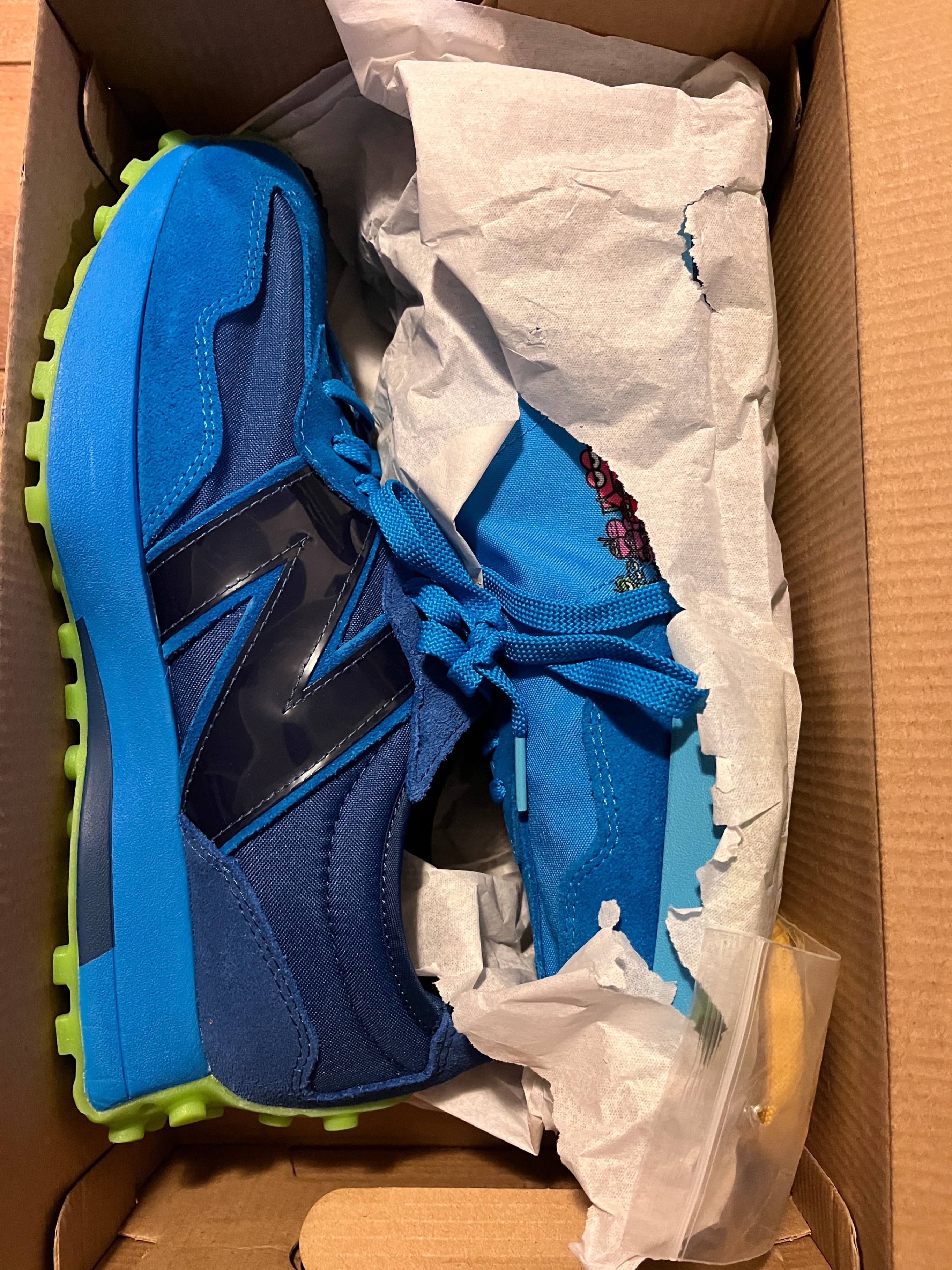 New Balance 327 Jolly Rancher Blue