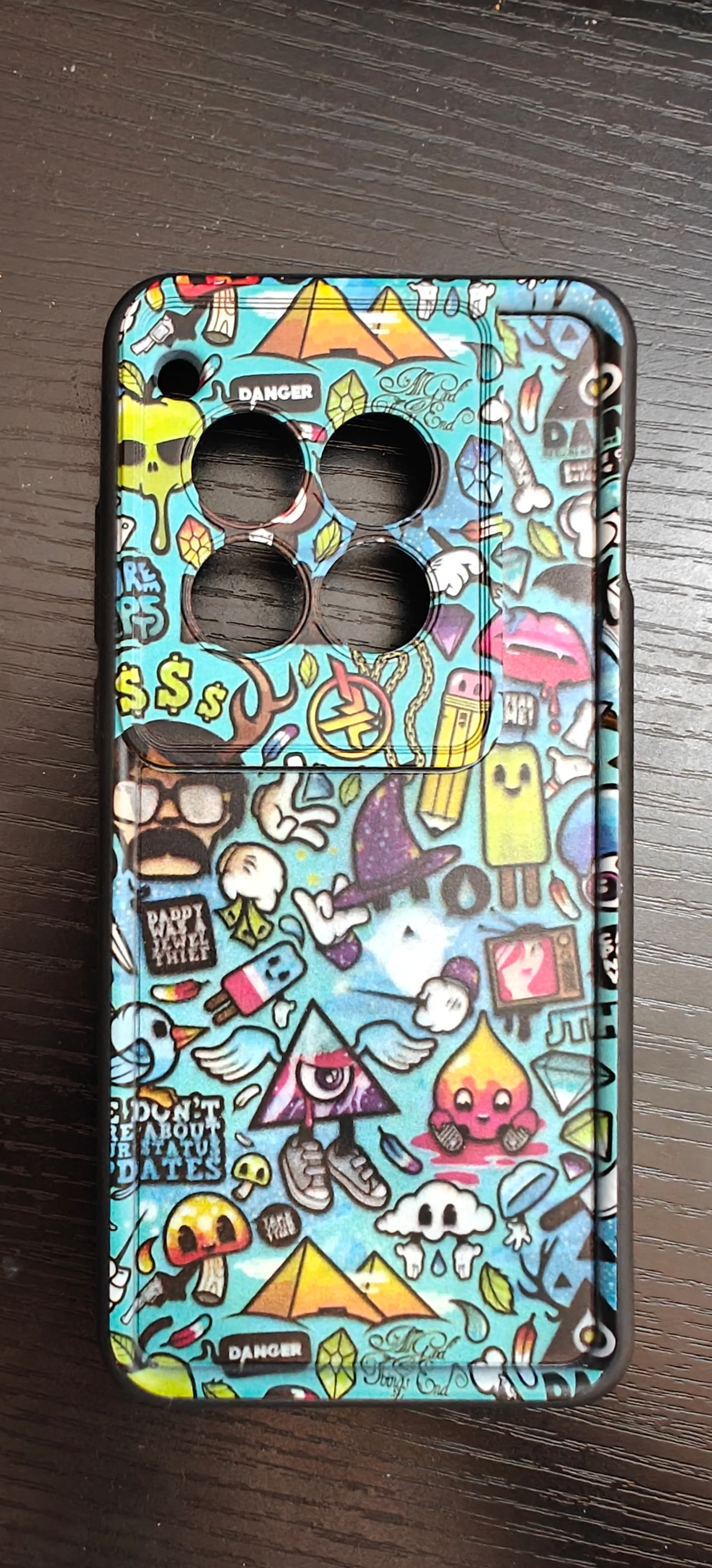 One Plus 12 Phone Case with Doodle Design