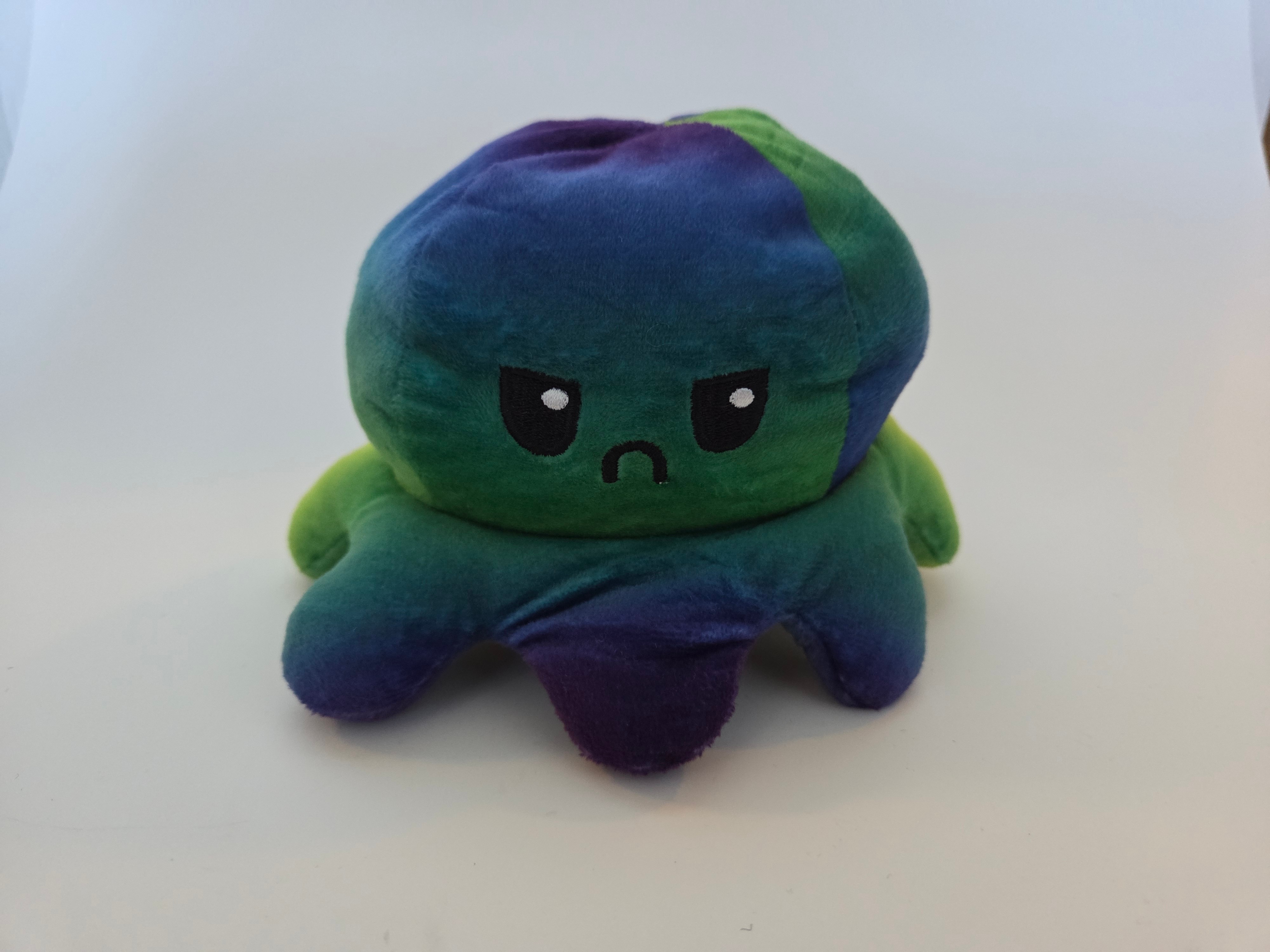 Reversible Rainbow Octopus Plush – New, 14 cm - photo 2