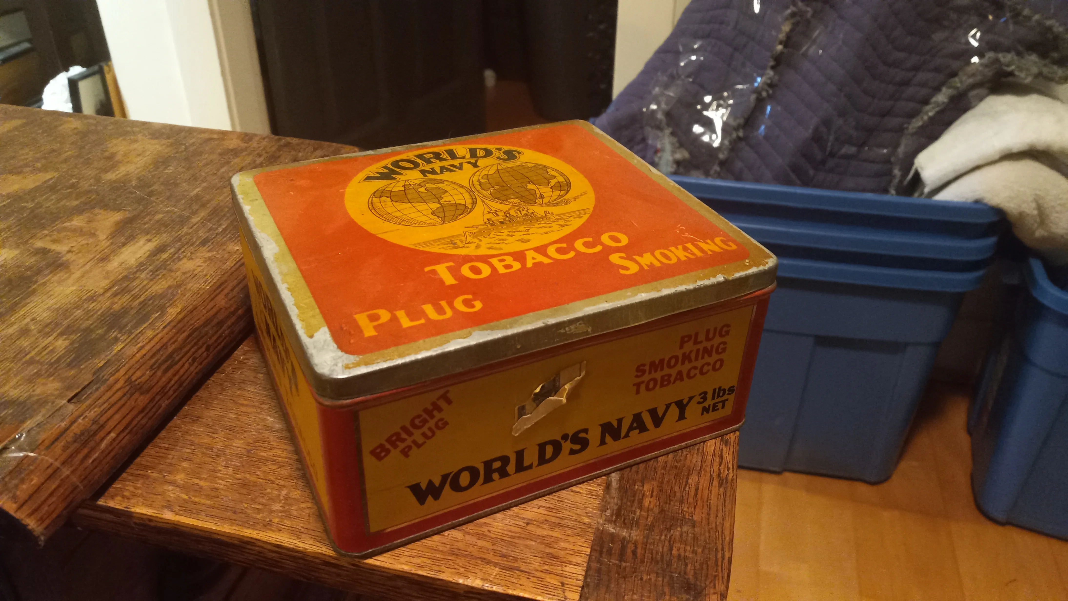 Old Tin box