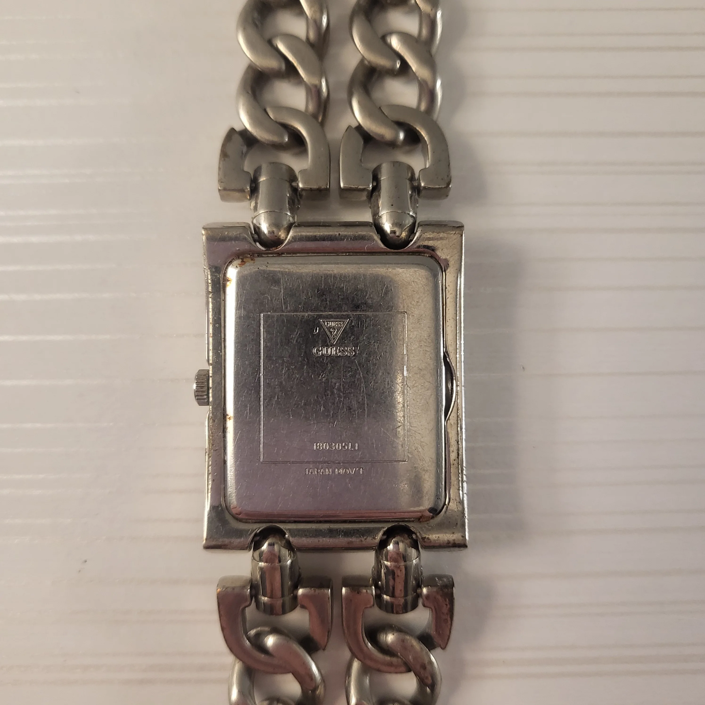 Gently Used! Guess Silver Bracelet Watch - Quick Pickup!🚀 image indicator(5)