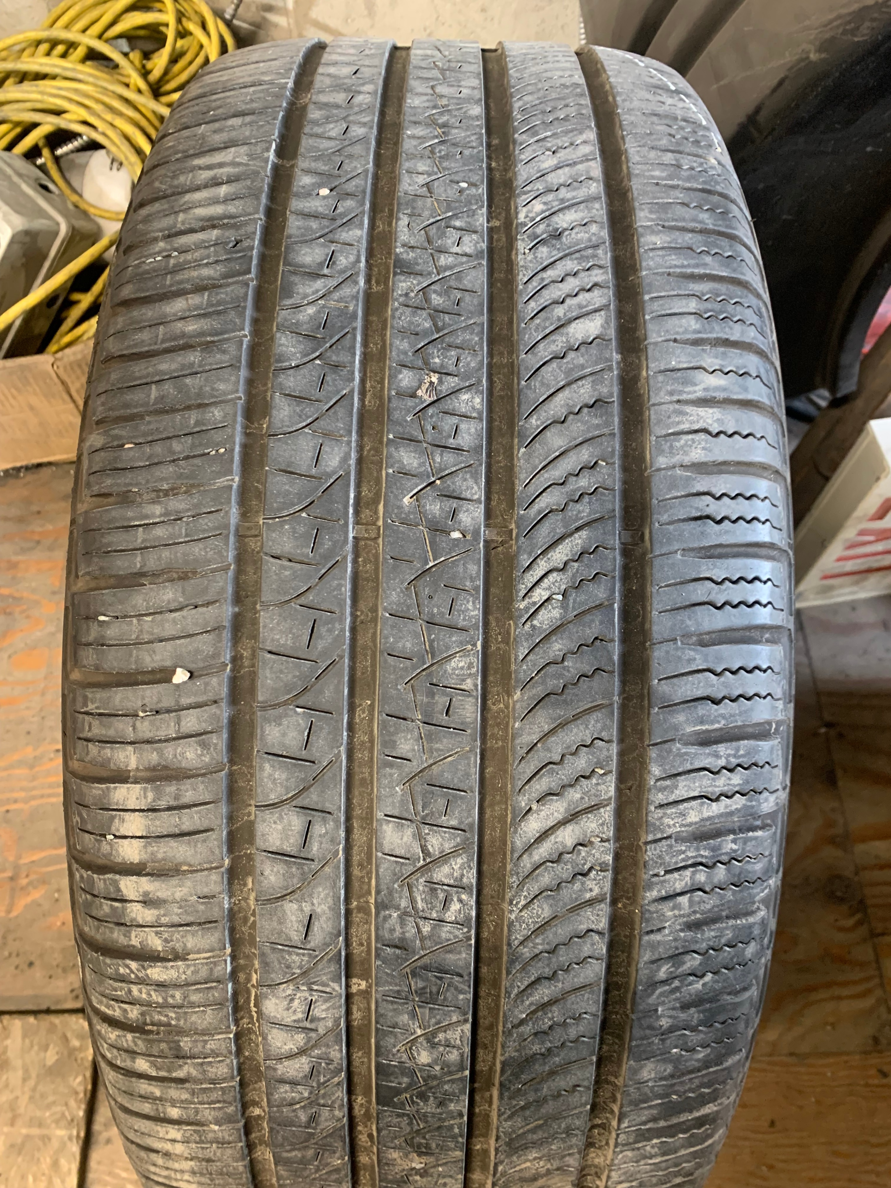 1 X single 275/45/21 M+S Pirelli Scorpion zero A/S LR with 65%