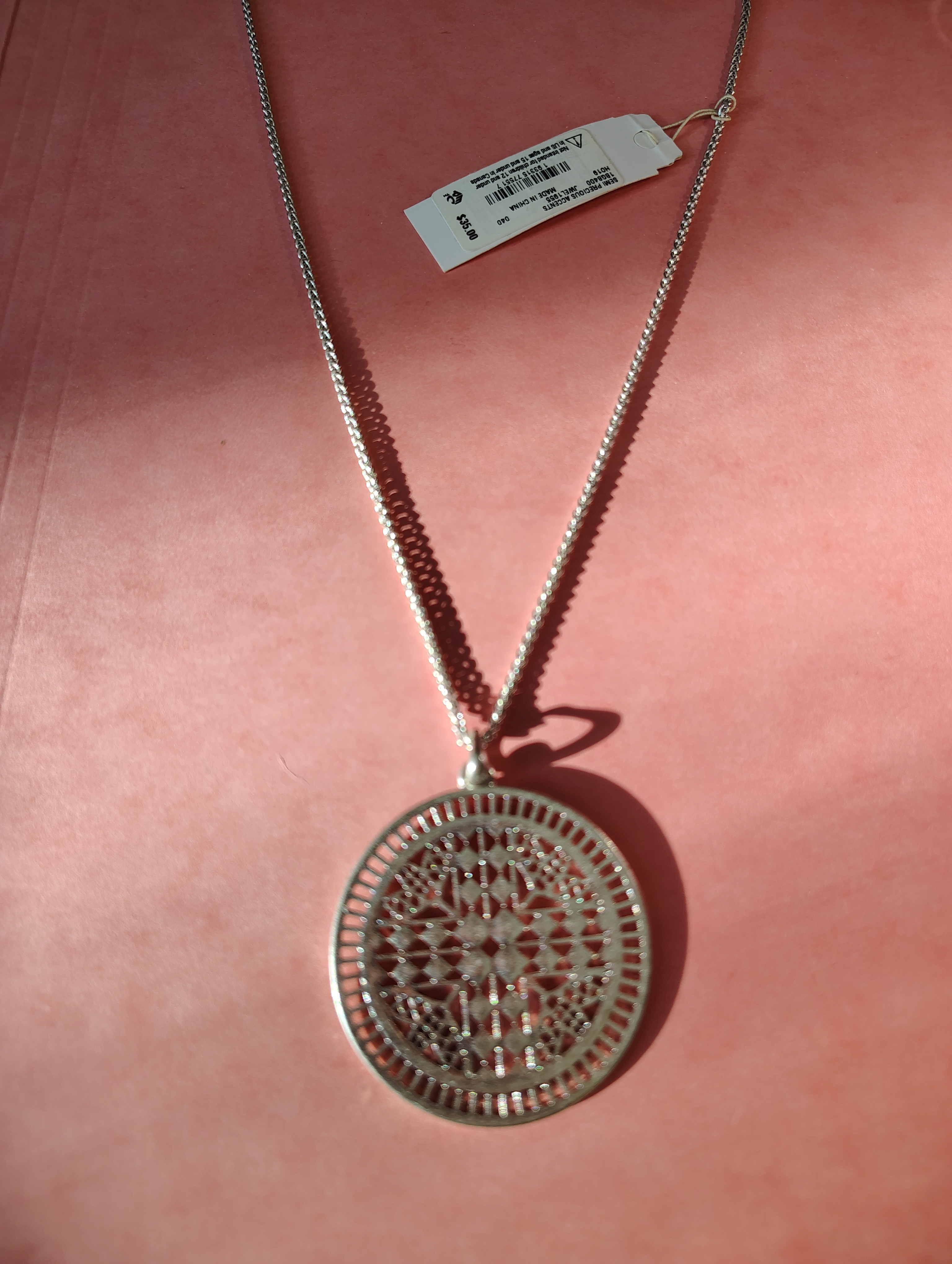 NEW NECKLACE- Lucky Brand (Macy's US price tag, Sale) - photo 4