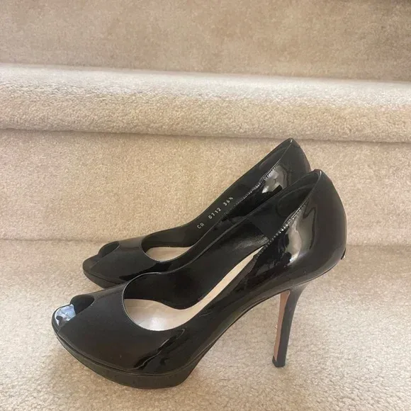 Authentic Christian Dior black high heel shoes in mint condition image indicator(4)