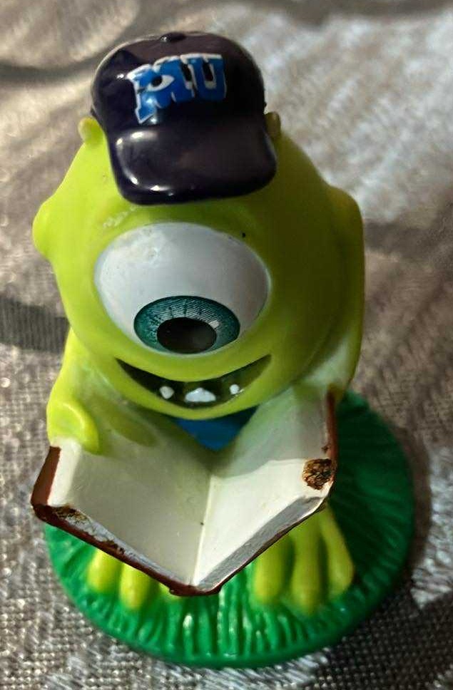 Disney Monster University Mike Wazowski Green with Book - 2 Inch