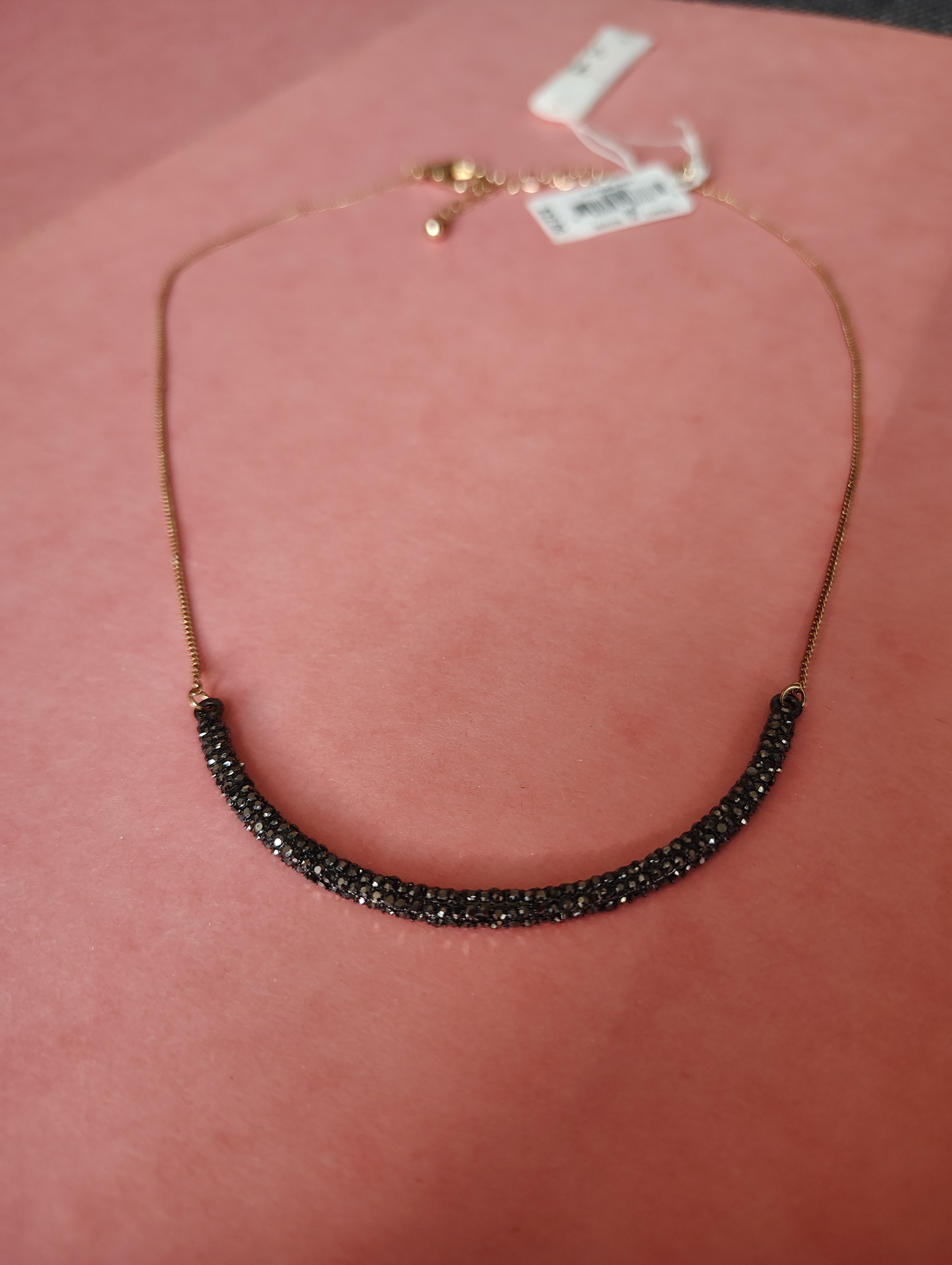 NEW NECKLACE- Aqua (Macy's US price tag, Sale) - photo 3