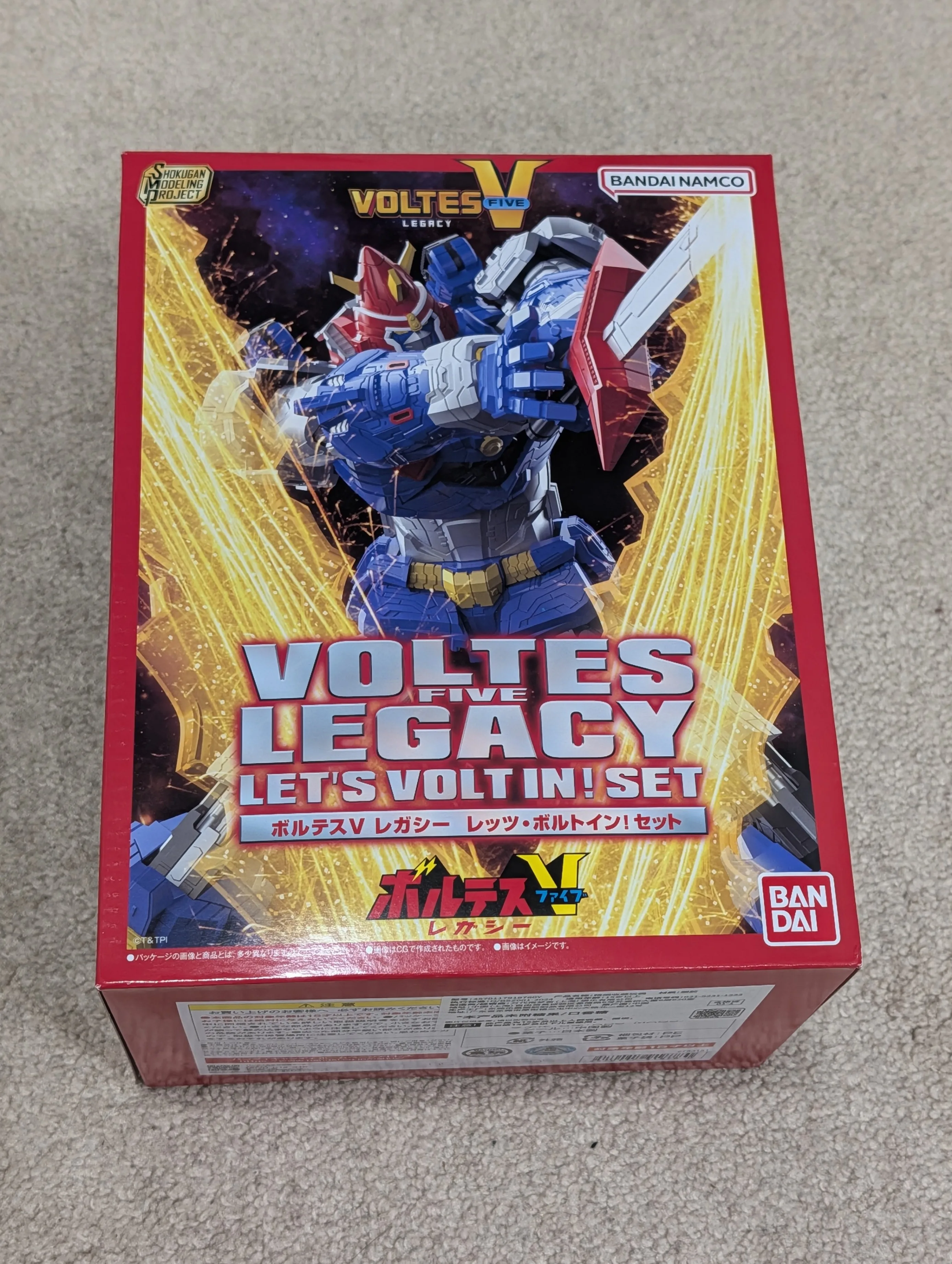 Bandai Voltes V Legacy Let's Volt In! SMP Model Kit (SEALED)