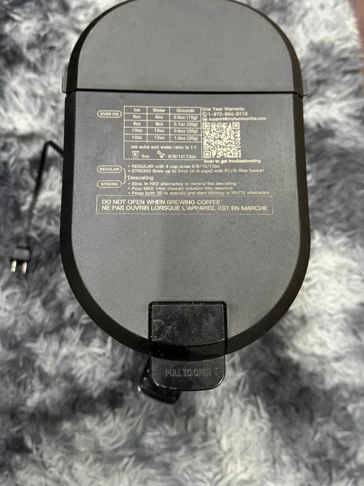 Famiworths 2-in-1 Coffee Maker | Iced & Hot Single-Serve image indicator(3)