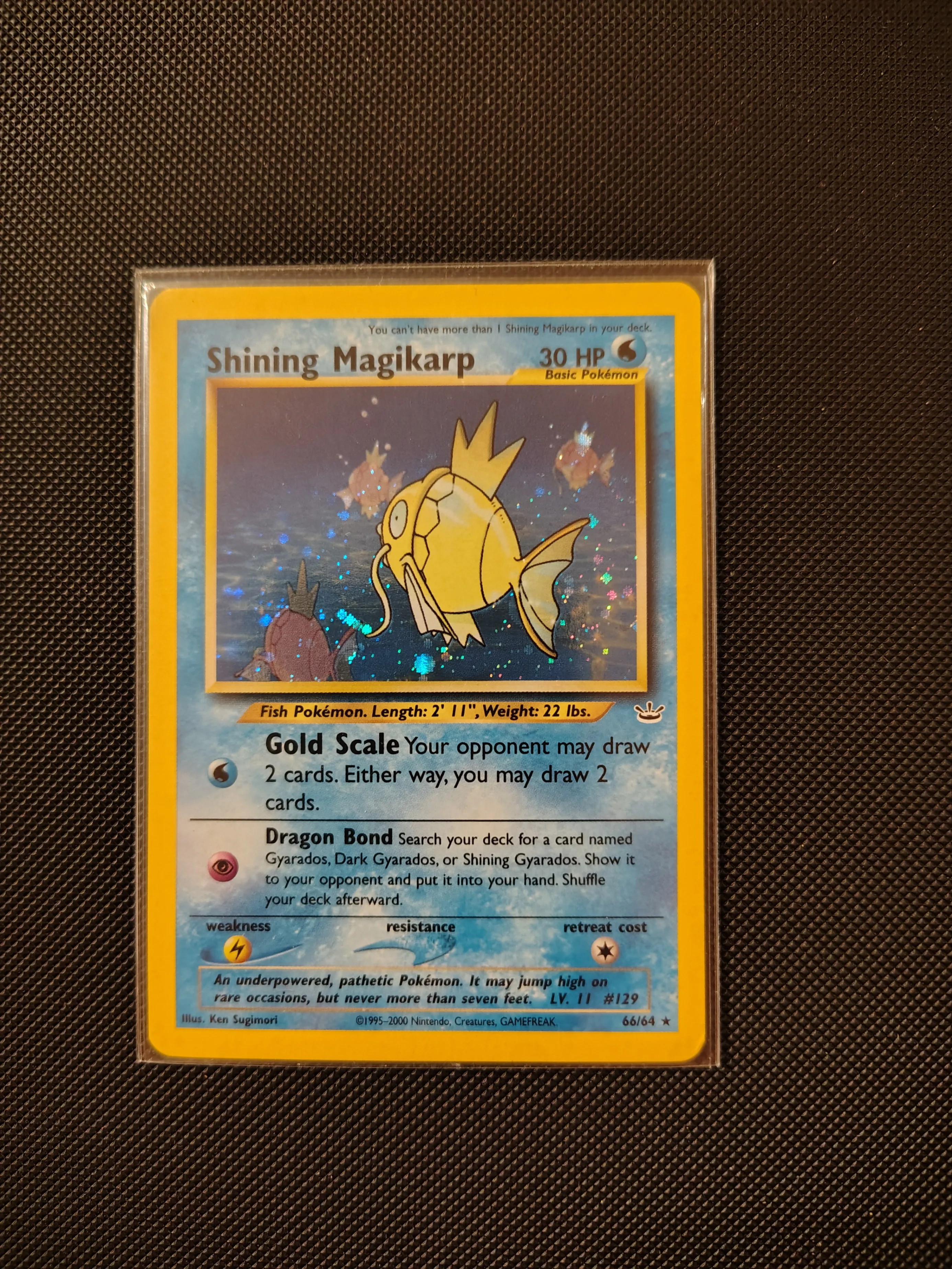 Shining Magikarp - Pokemon Card Neo Revelation