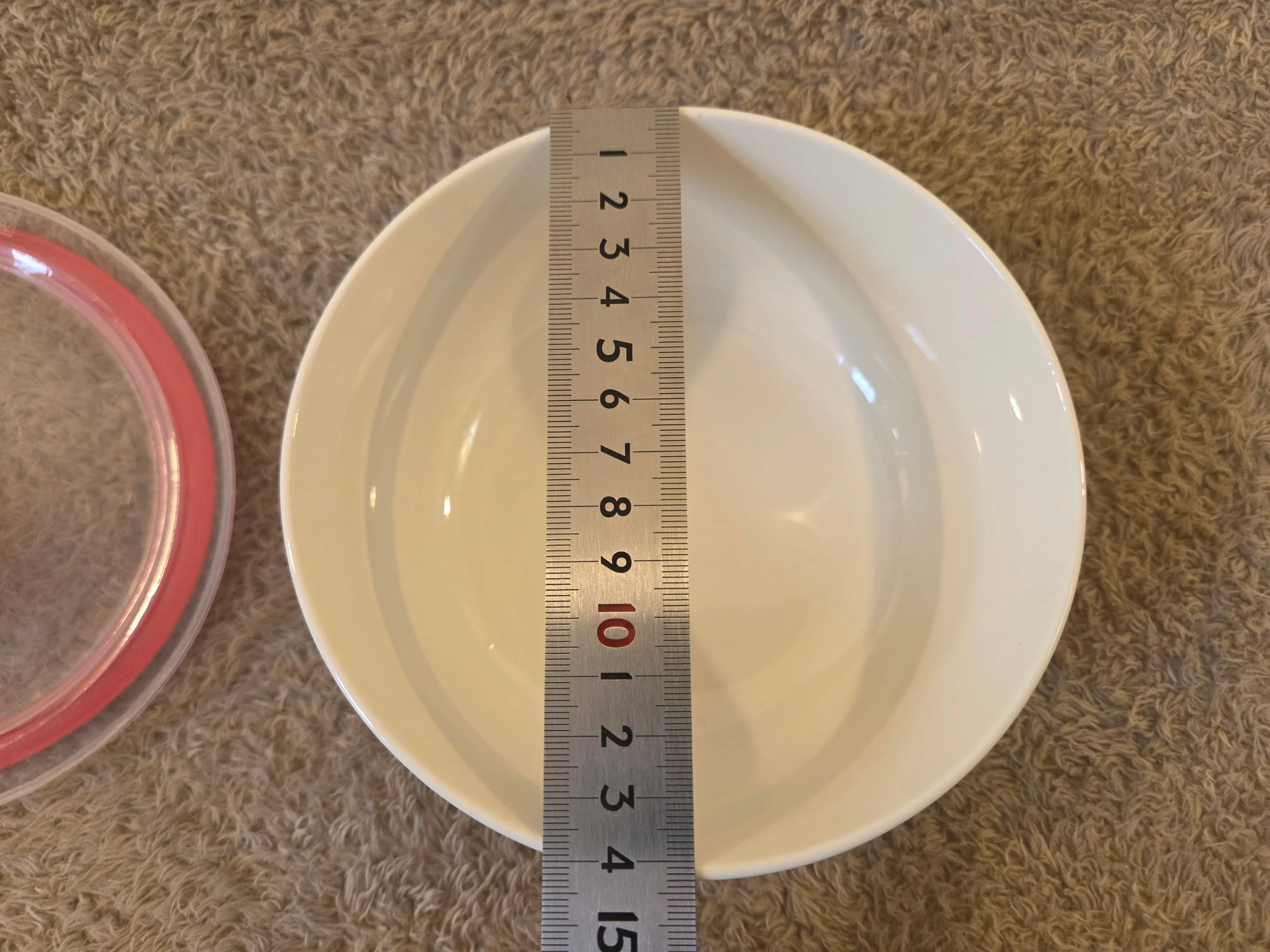 Blue leaf ceramic bowl w/ vented lid, 16 cm image indicator(4)