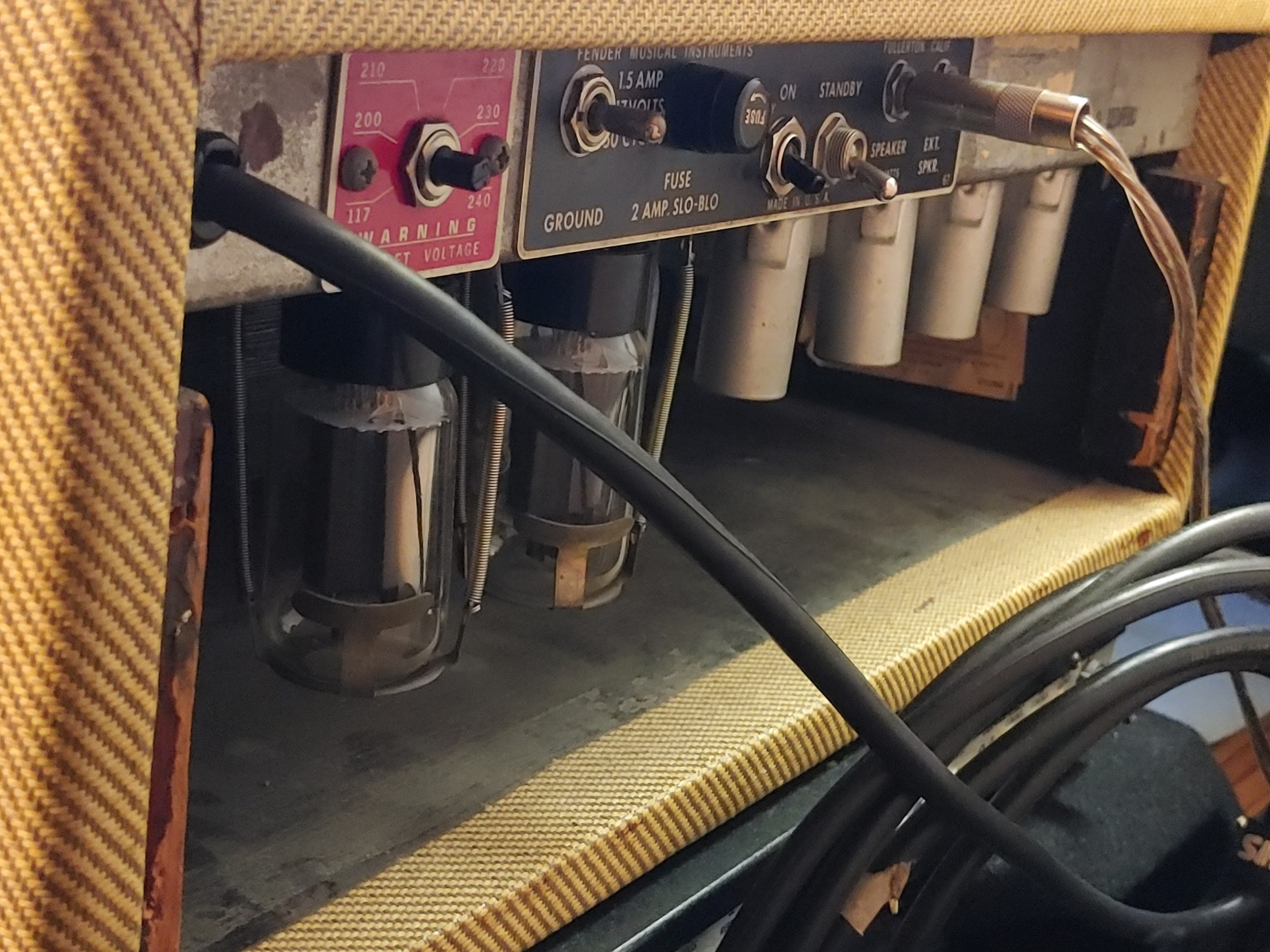 70's Fender Bassman 50 - rare Tweed - photo 2