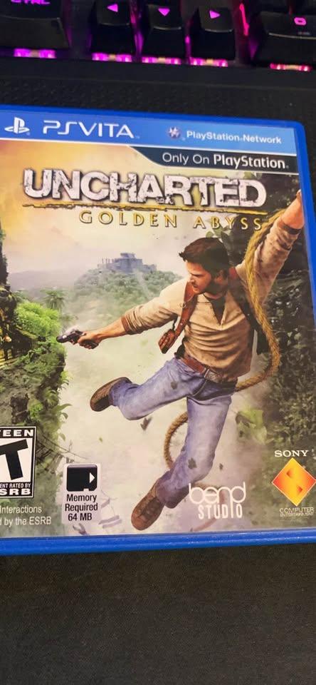 Uncharted Golden Abyss PS Vita Game