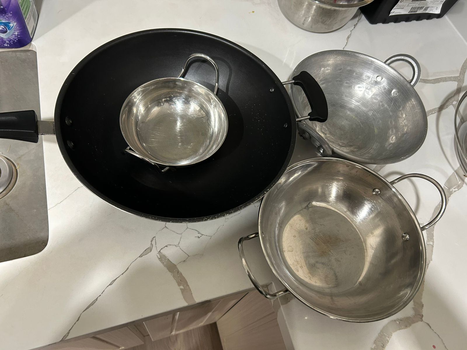 🍳 Stainless Steel Pot and Pans – With Lids | NEW - photo 3
