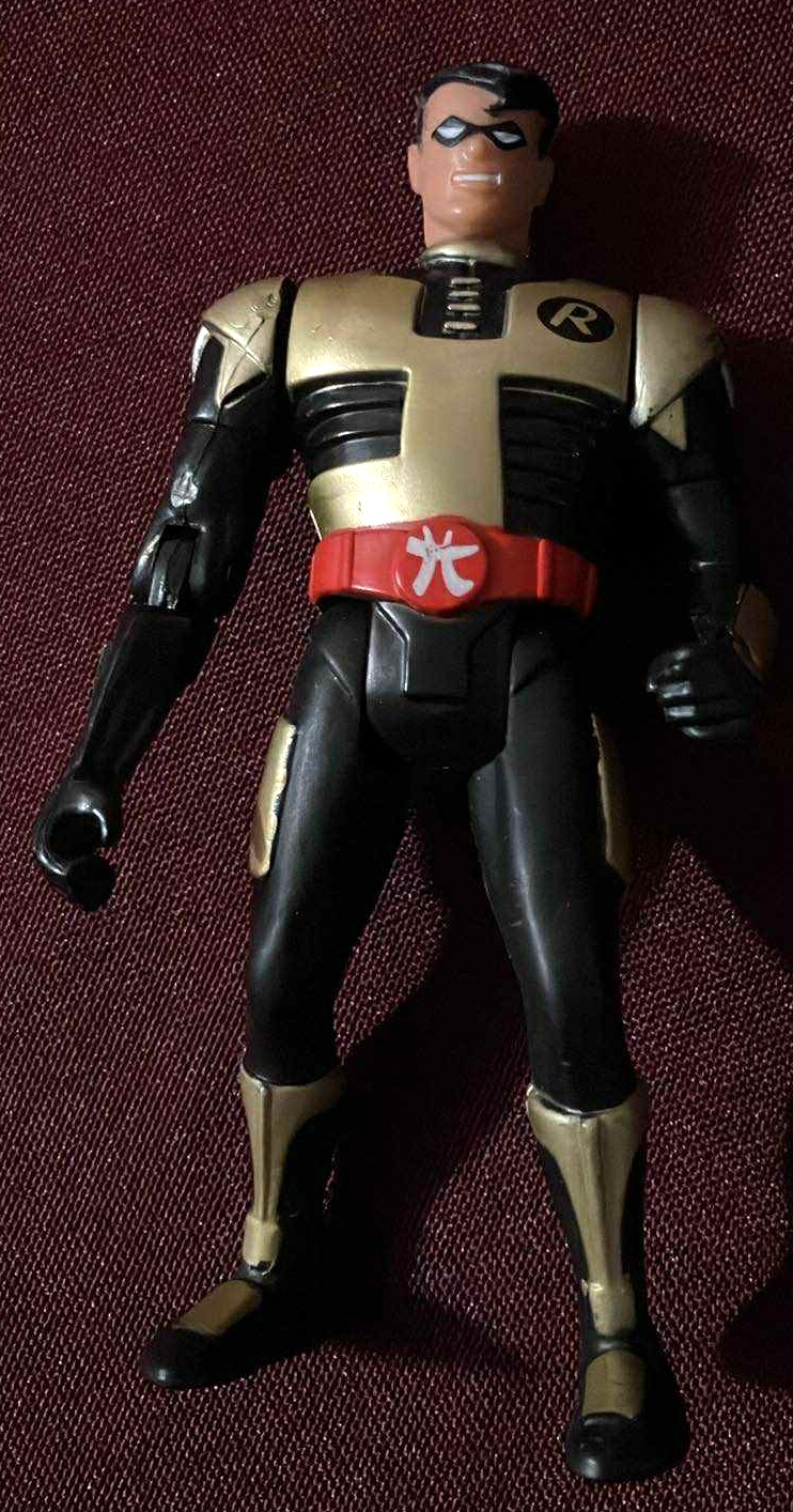 1993 Kenner Robin Gold Ninja Action Figure - 4 Inches