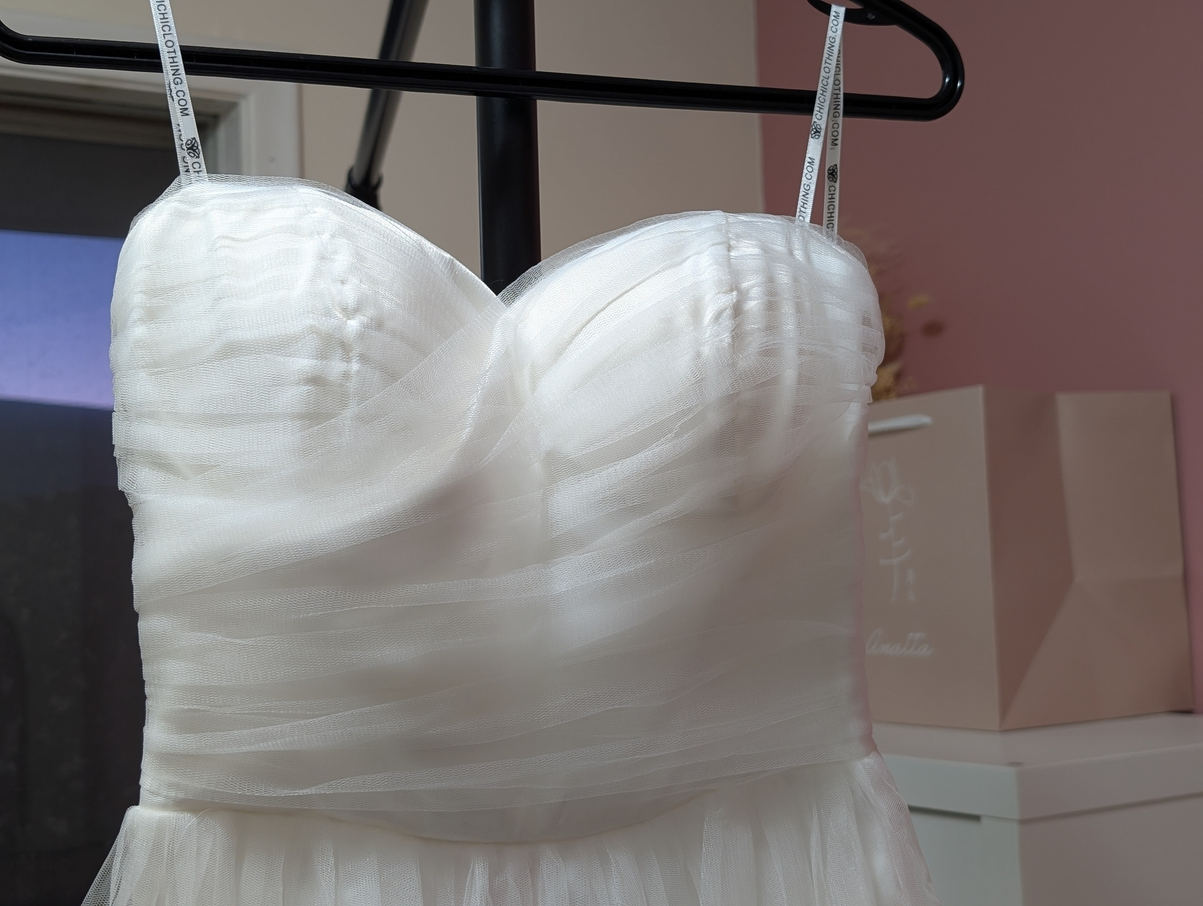 Size 2 Embroidered Floral Tulle Dress - photo 3