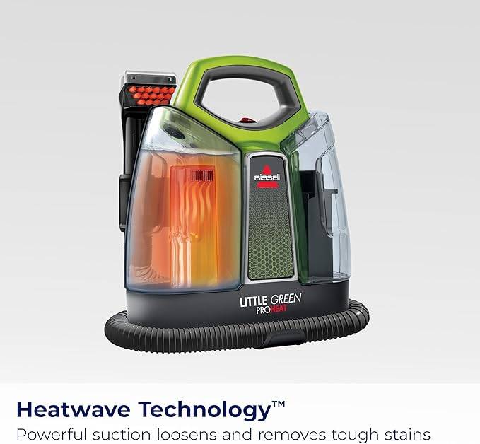 Bissell Little Green ProHeat portable carpet &upholstery cleaner - photo 3