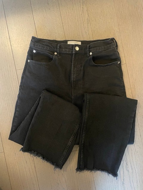 Everlane Women's Way-High® Jean in Coal, Raw hem, Size 28 - photo 2