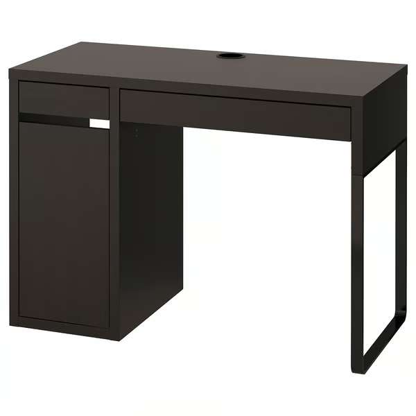 IKEA Micke Desk - black-brown