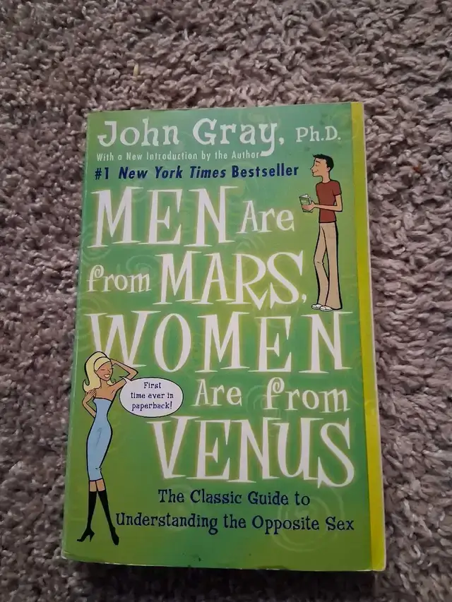 Men Are from Mars, Women Are from Venus Book
