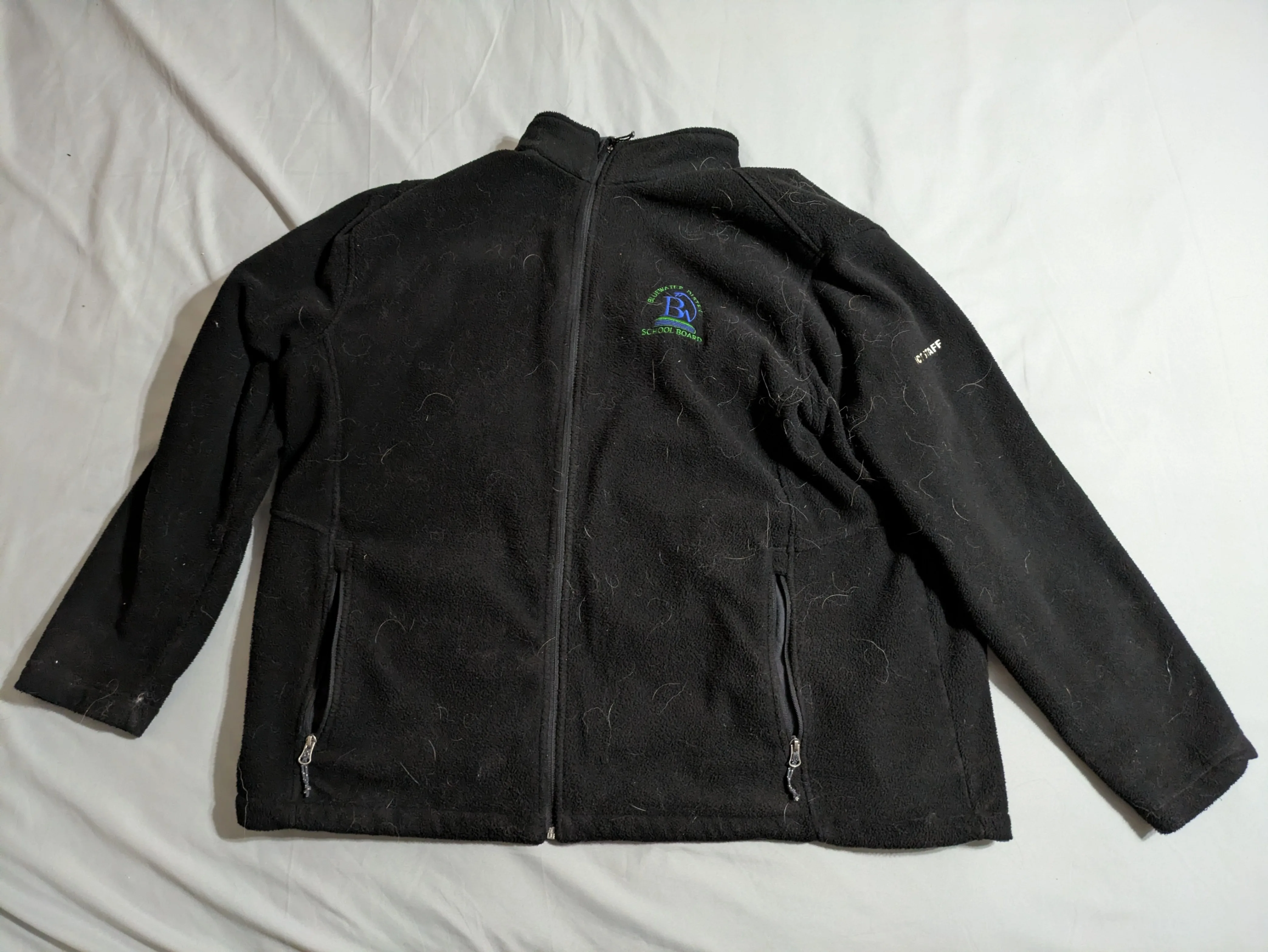 Crossland Black Fleece Jacket - Size 5XL