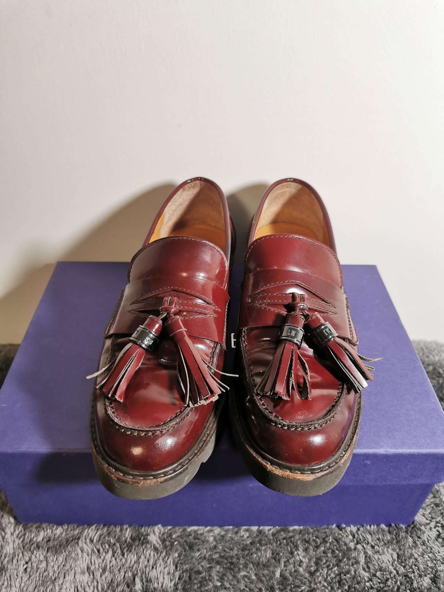 Stuart Weitzman Manila Tassel Loafers - Size 5M