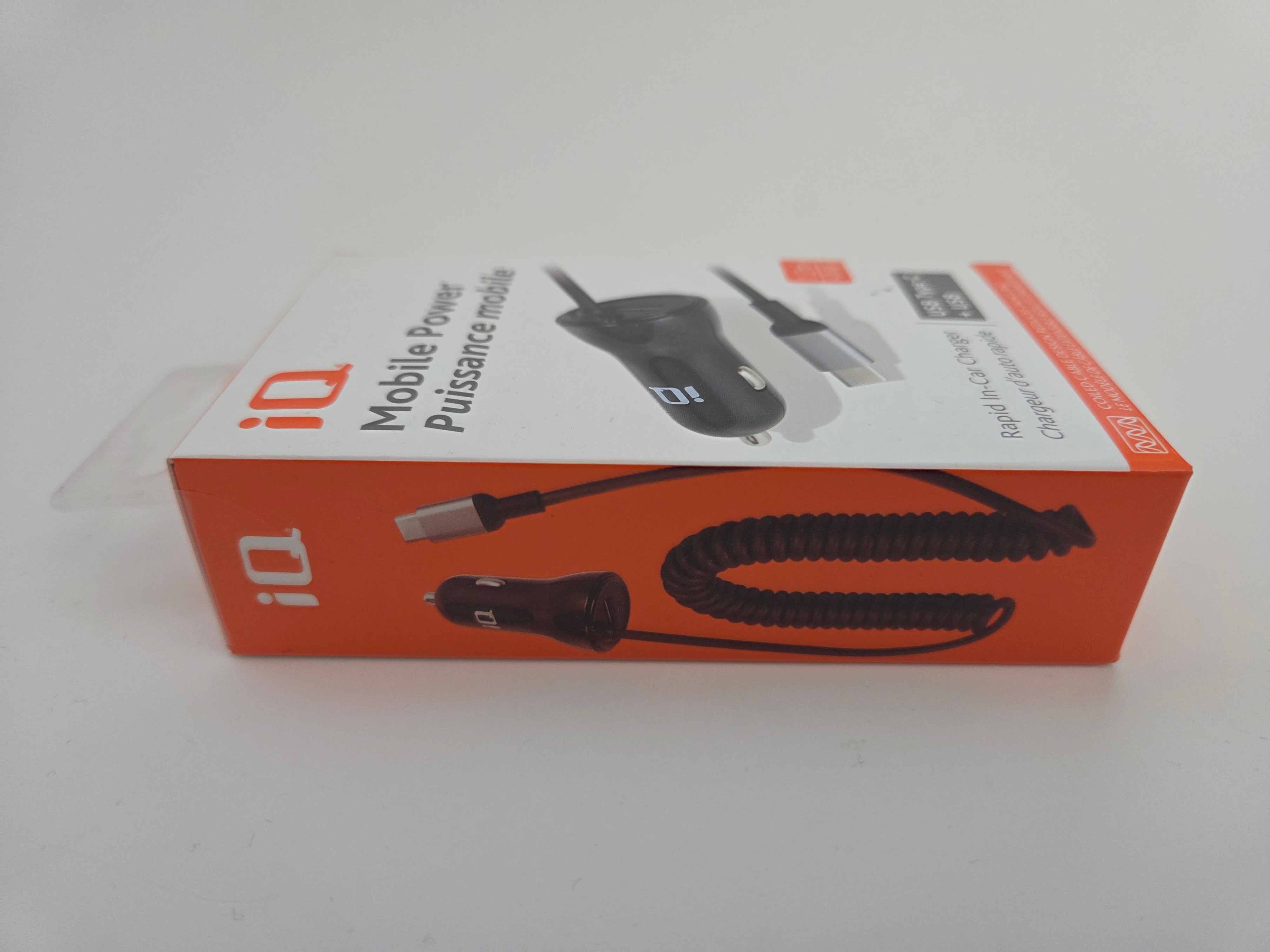 iQ USB-C Car Charger + USB Port, 3A/4A Max, 1.2 m - photo 3