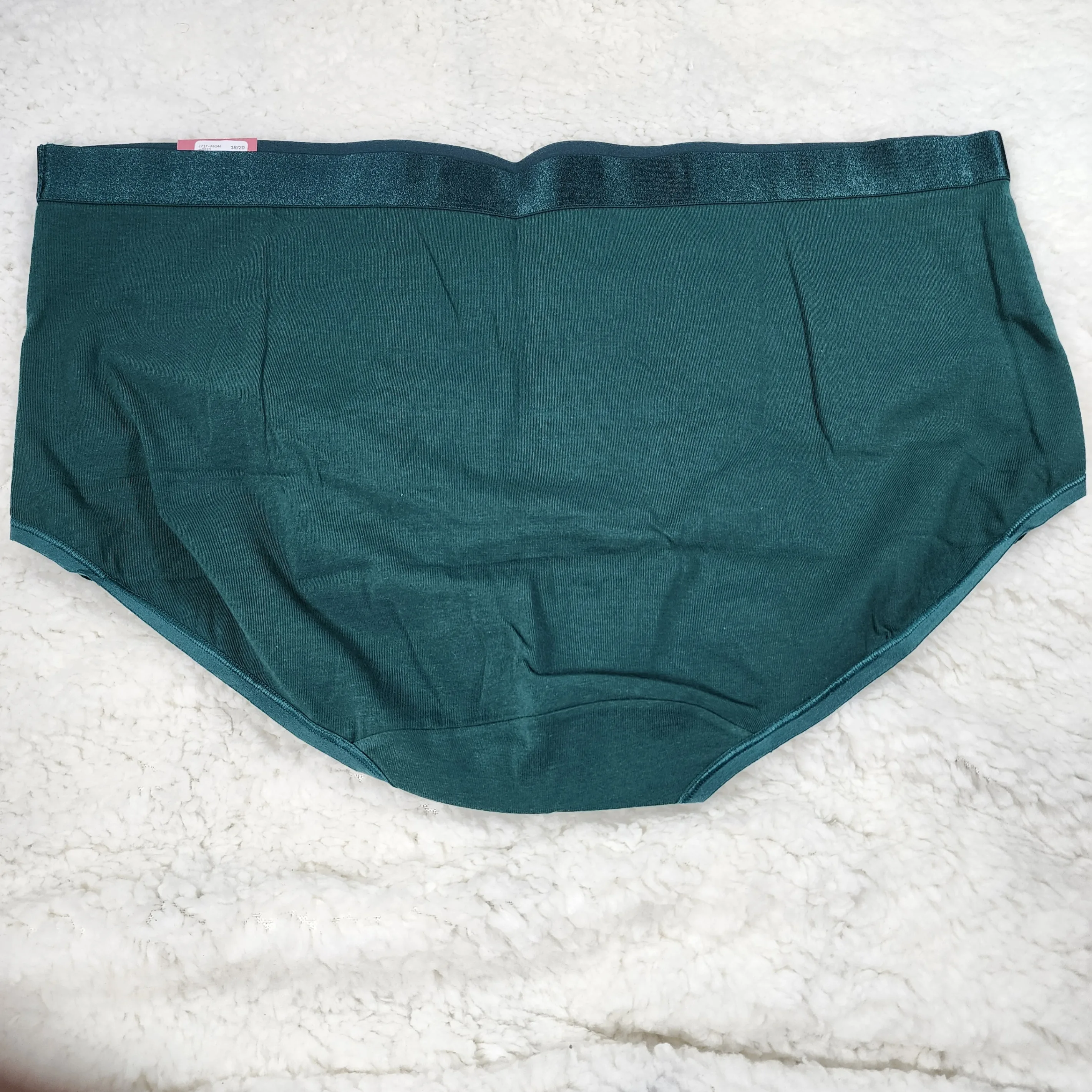 18/20 Lane Bryant Cotton Full Brief Panty With Wide Waistband image indicator(6)