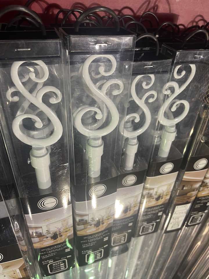Assorted Adjustable Curtain Rods