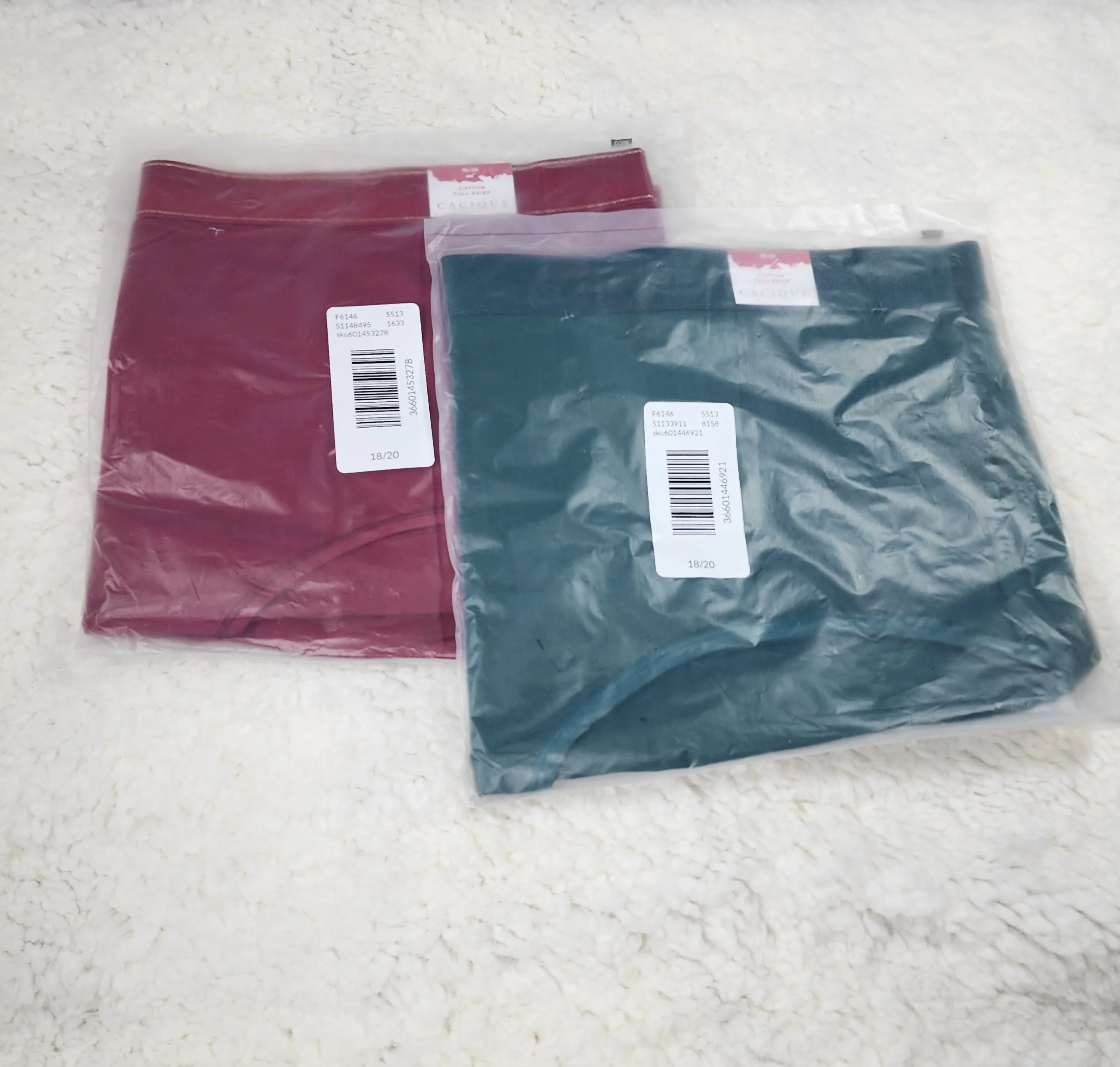 18/20 Lane Bryant Cotton Full Brief Panty With Wide Waistband image indicator(2)