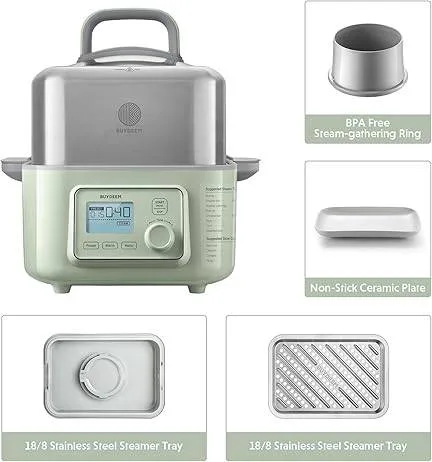 BUYDEEM G553 5-Quart Electric Food Steamer - New image indicator(7)