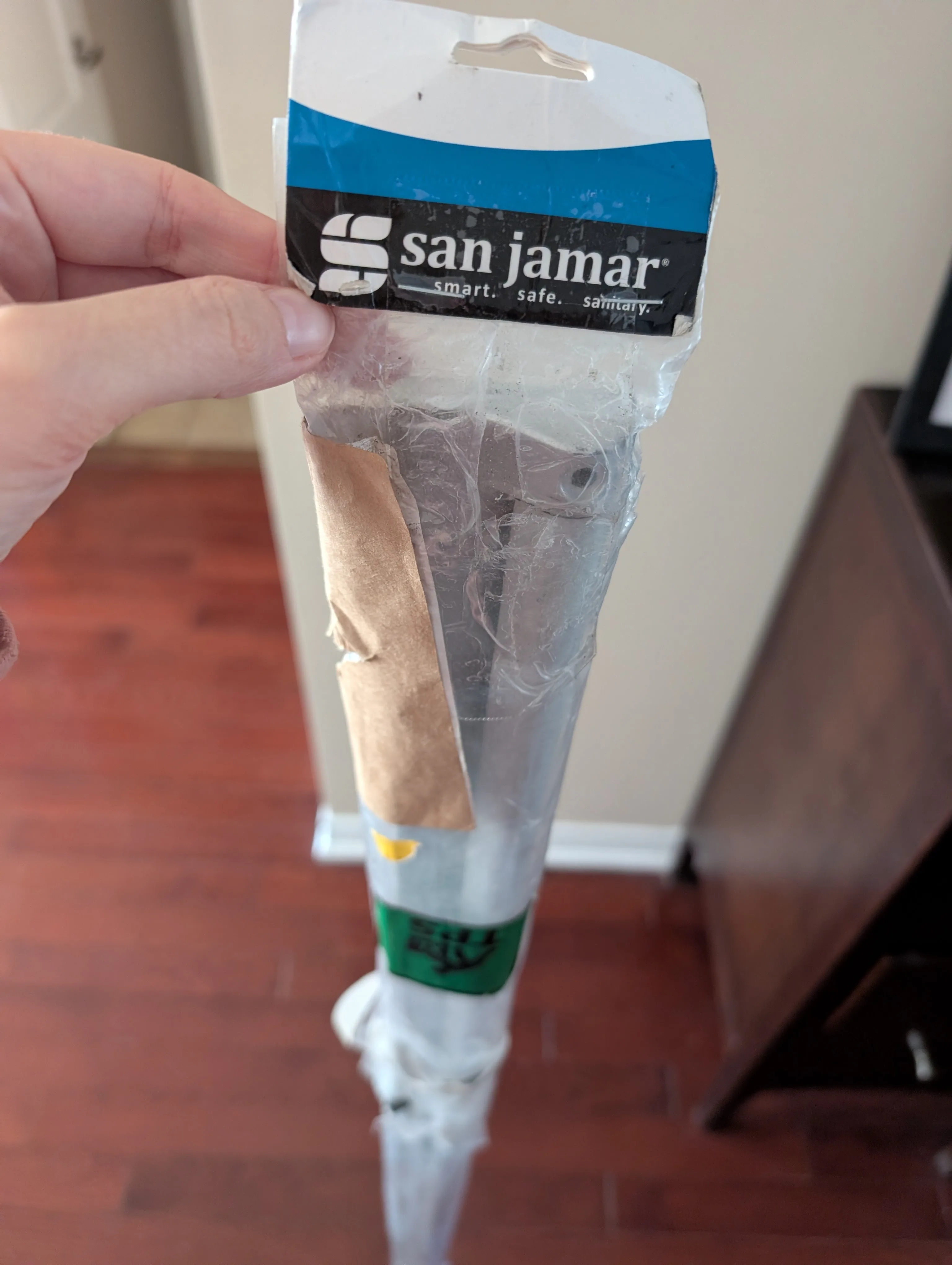 New San Jamar 60" Aluminum Slide Check Rack - Commercial Grade