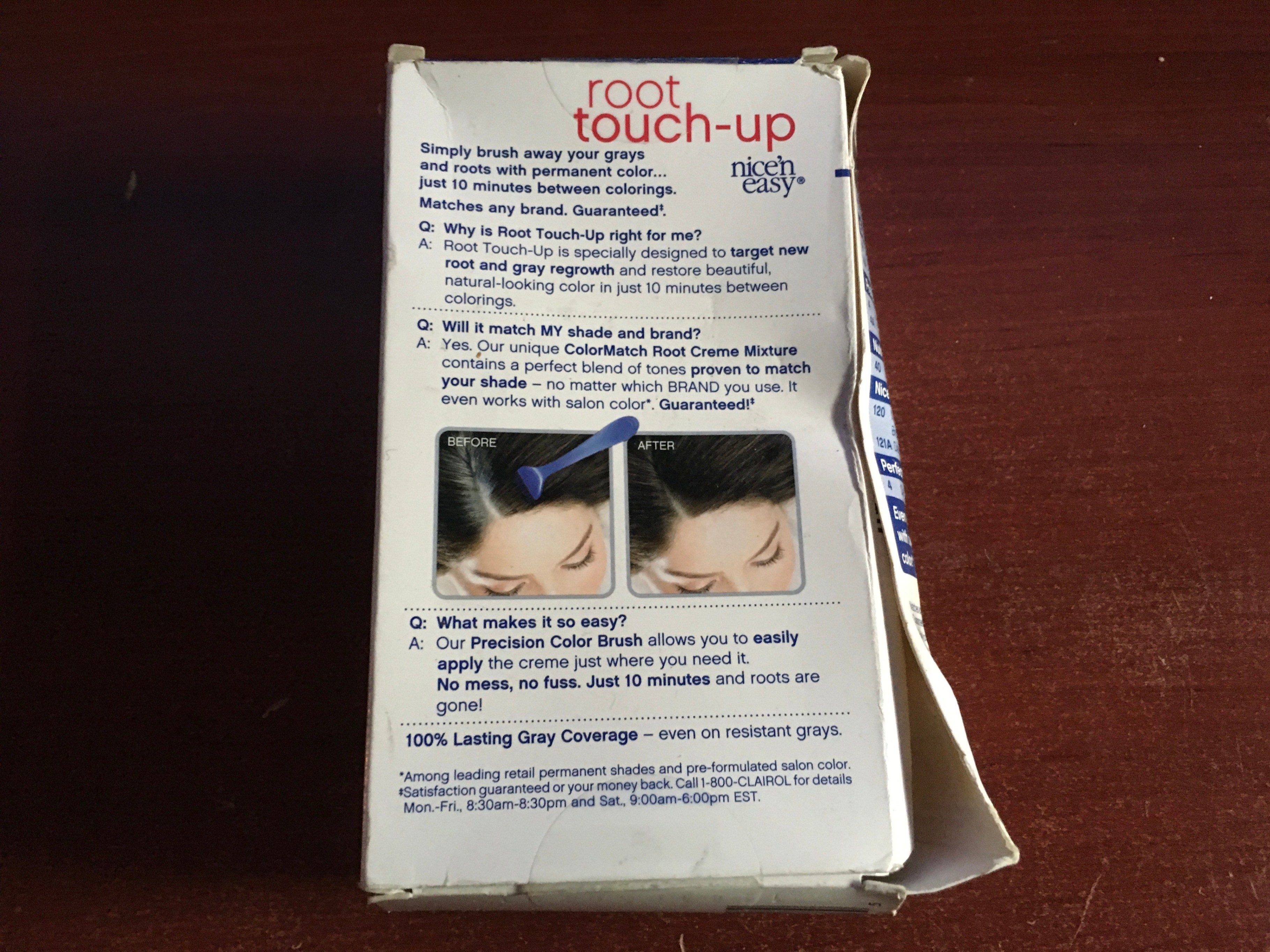 Clairol Root Touch-Up - Dark Brown - photo 2