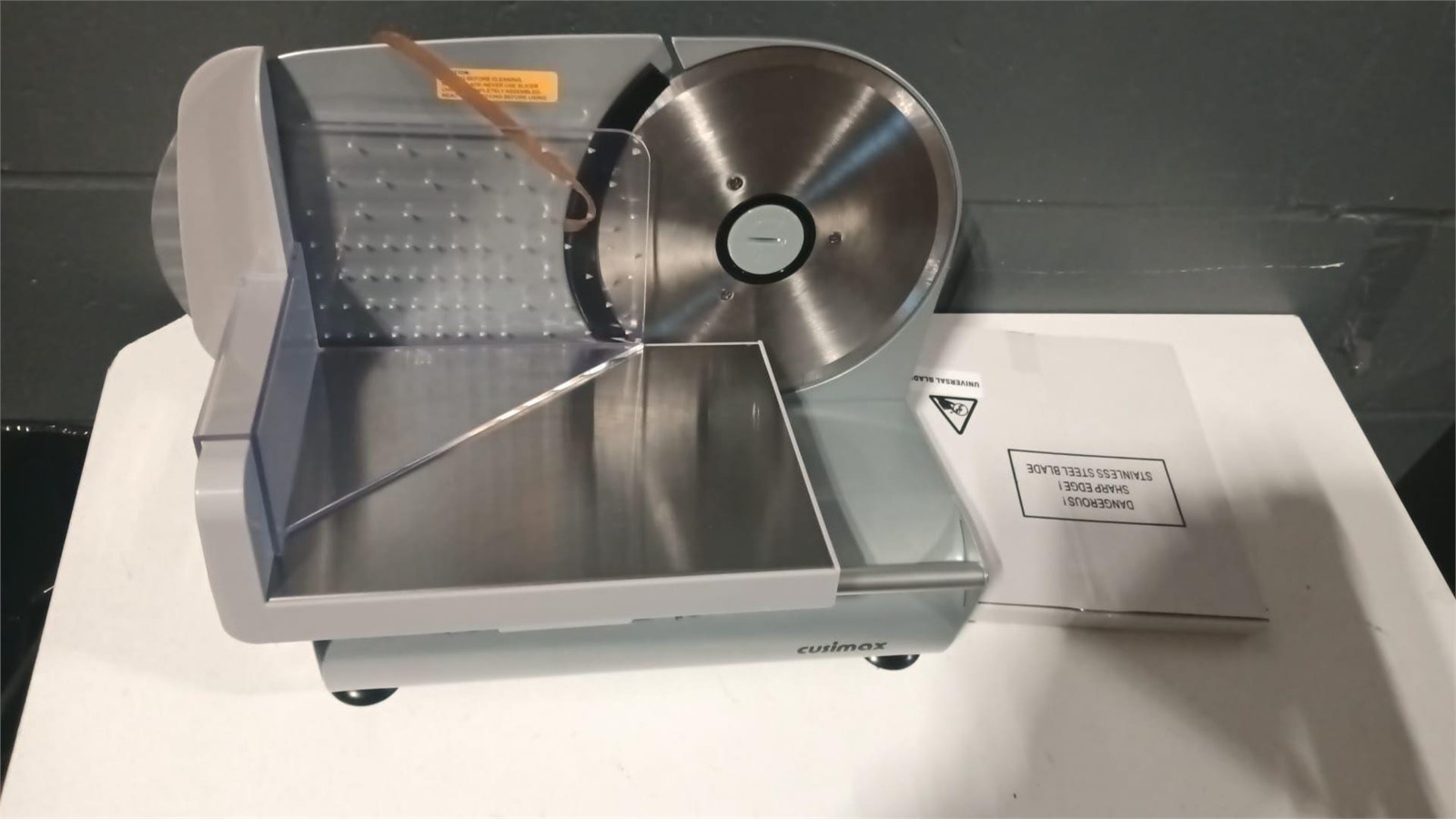 %50 OFF BRAND NEW Electric food slicer - photo 2